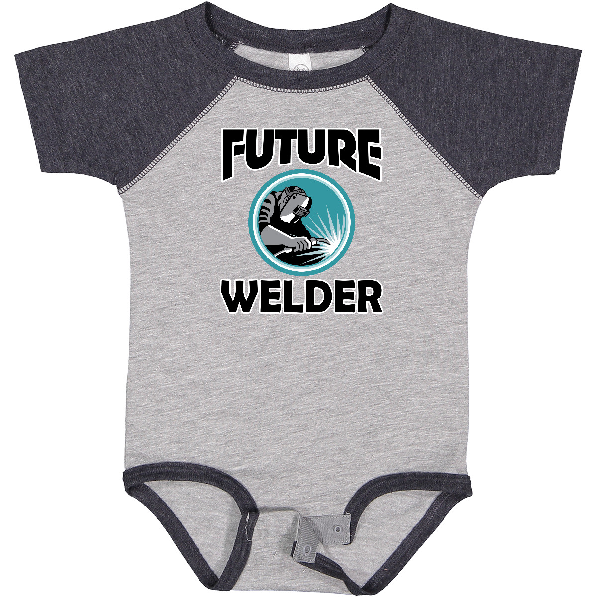 Inktastic Welding Future Welder Baby Bodysuit One-piece Infant Creeper Hws - Picture 5 of 11