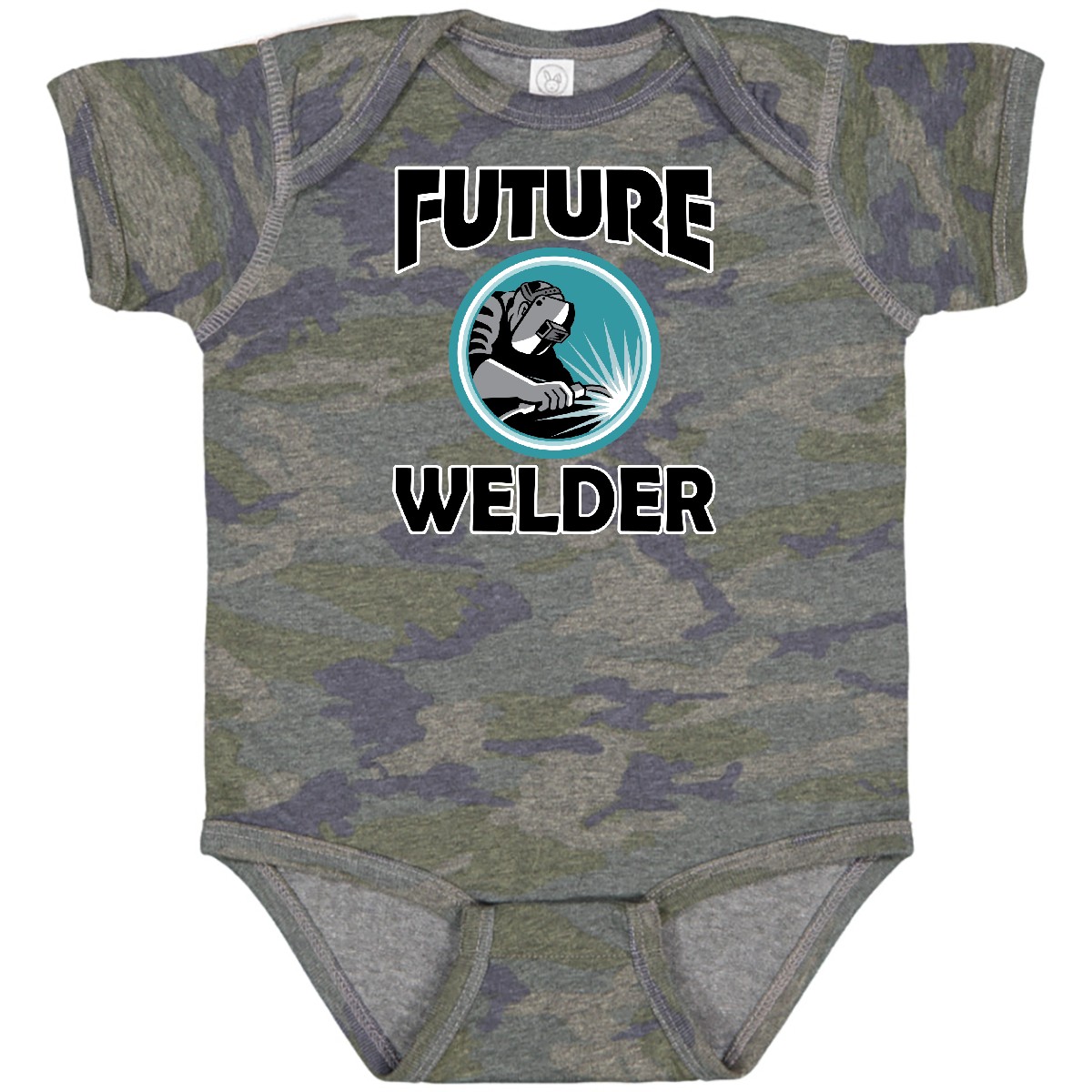 Inktastic Welding Future Welder Baby Bodysuit One-piece Infant Creeper Hws - Afbeelding 10 van 12