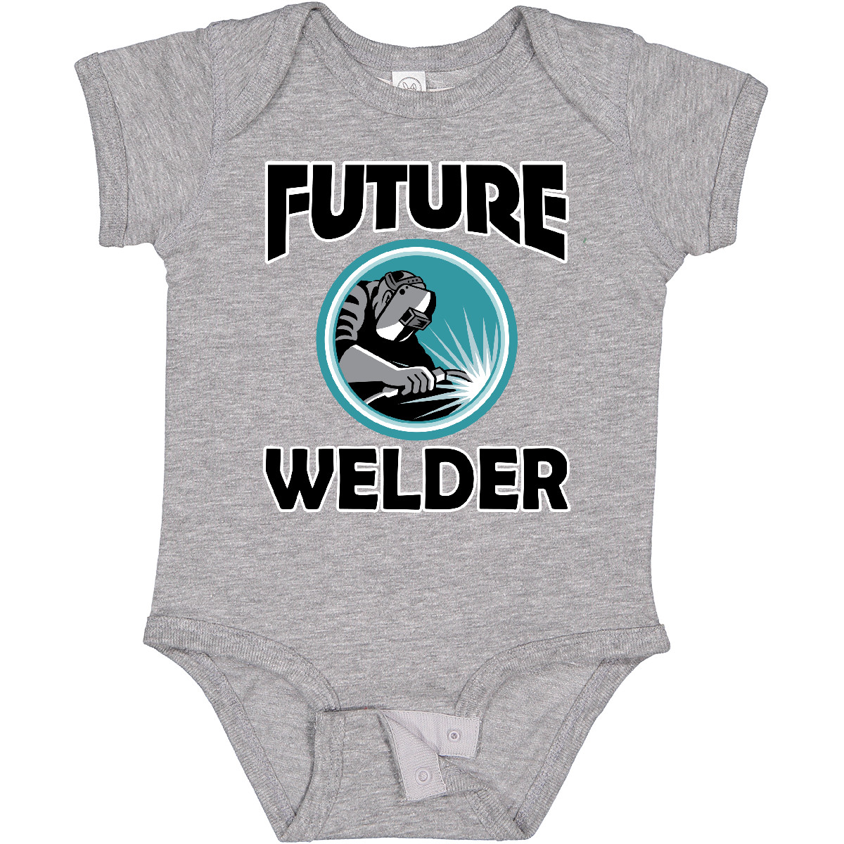 Inktastic Welding Future Welder Baby Bodysuit One-piece Infant Creeper Hws - Picture 4 of 11