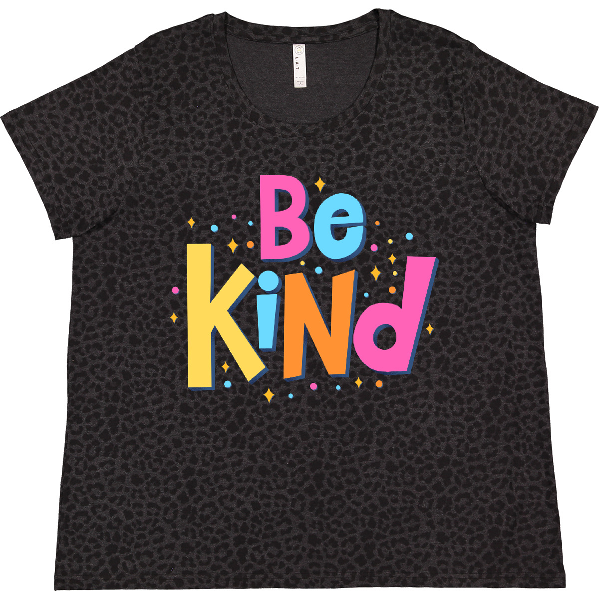 Inktastic Be Kind Inspirational Quote In Color Women's Plus Size T-Shirt Quotes - Bild 2 von 3