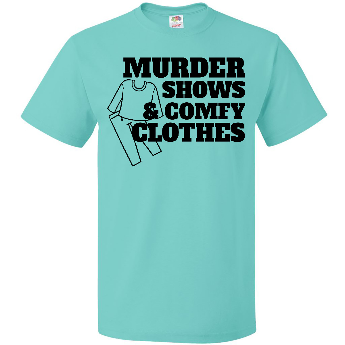 Inktastic Murder Shows And Comfy Clothes T-Shirt Pop Culture Tv I Love Show Mom - Picture 7 of 10