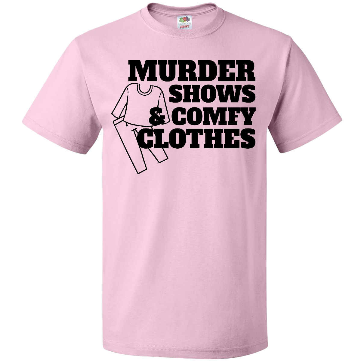 Inktastic Murder Shows And Comfy Clothes T-Shirt Pop Culture Tv I Love Show Mom - Picture 6 of 10