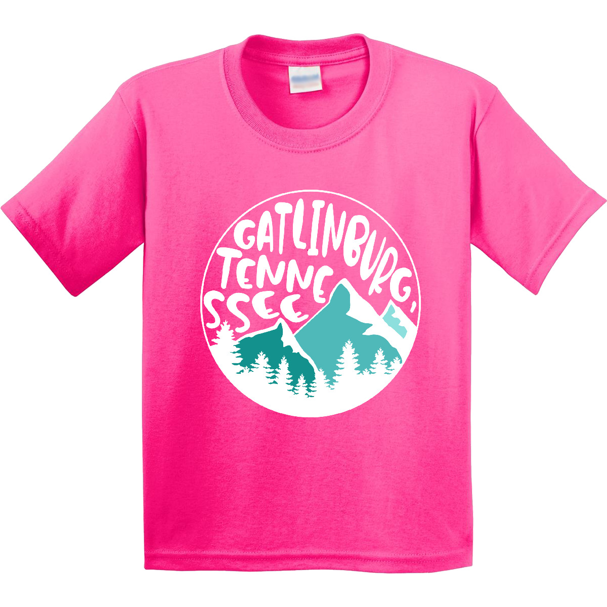 Inktastic Gatlinburg, Tennessee- Mountains Youth T-Shirt State Home Trees Travel - Picture 4 of 9