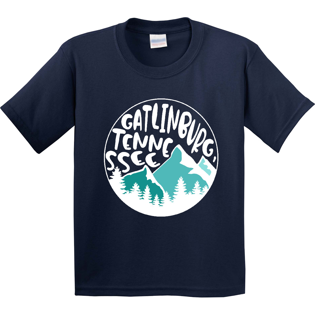 Inktastic Gatlinburg, Tennessee- Mountains Youth T-Shirt State Home Trees Travel - Picture 3 of 9