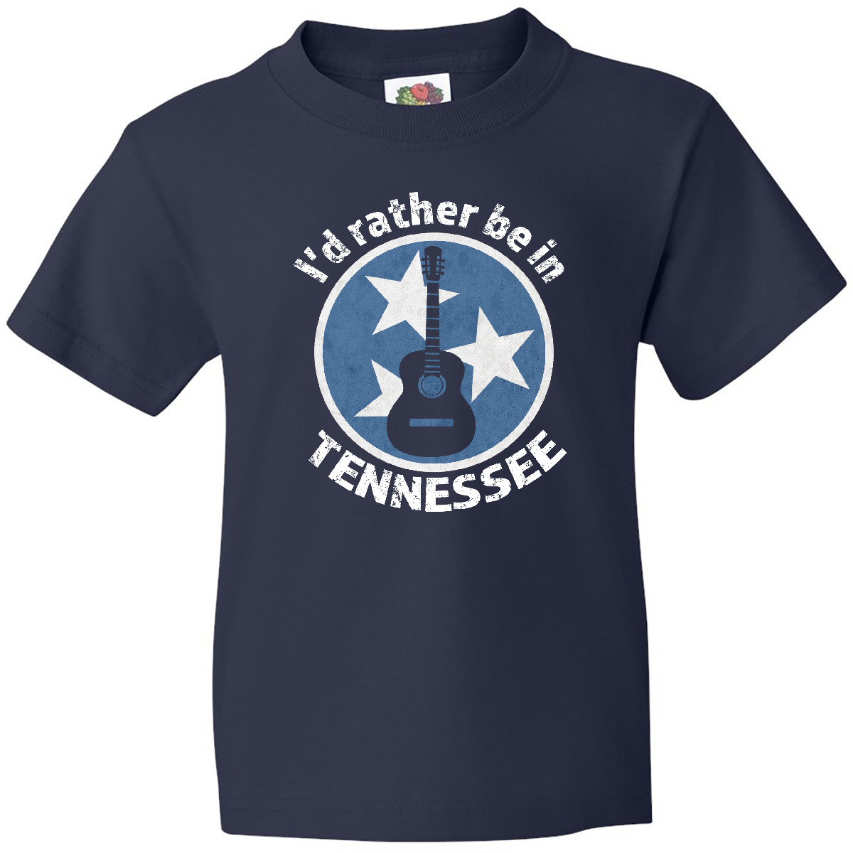 Inktastic I'd Rather Be In Tennessee Youth T-Shirt State Knoxville Nashville Gem - Picture 5 of 11