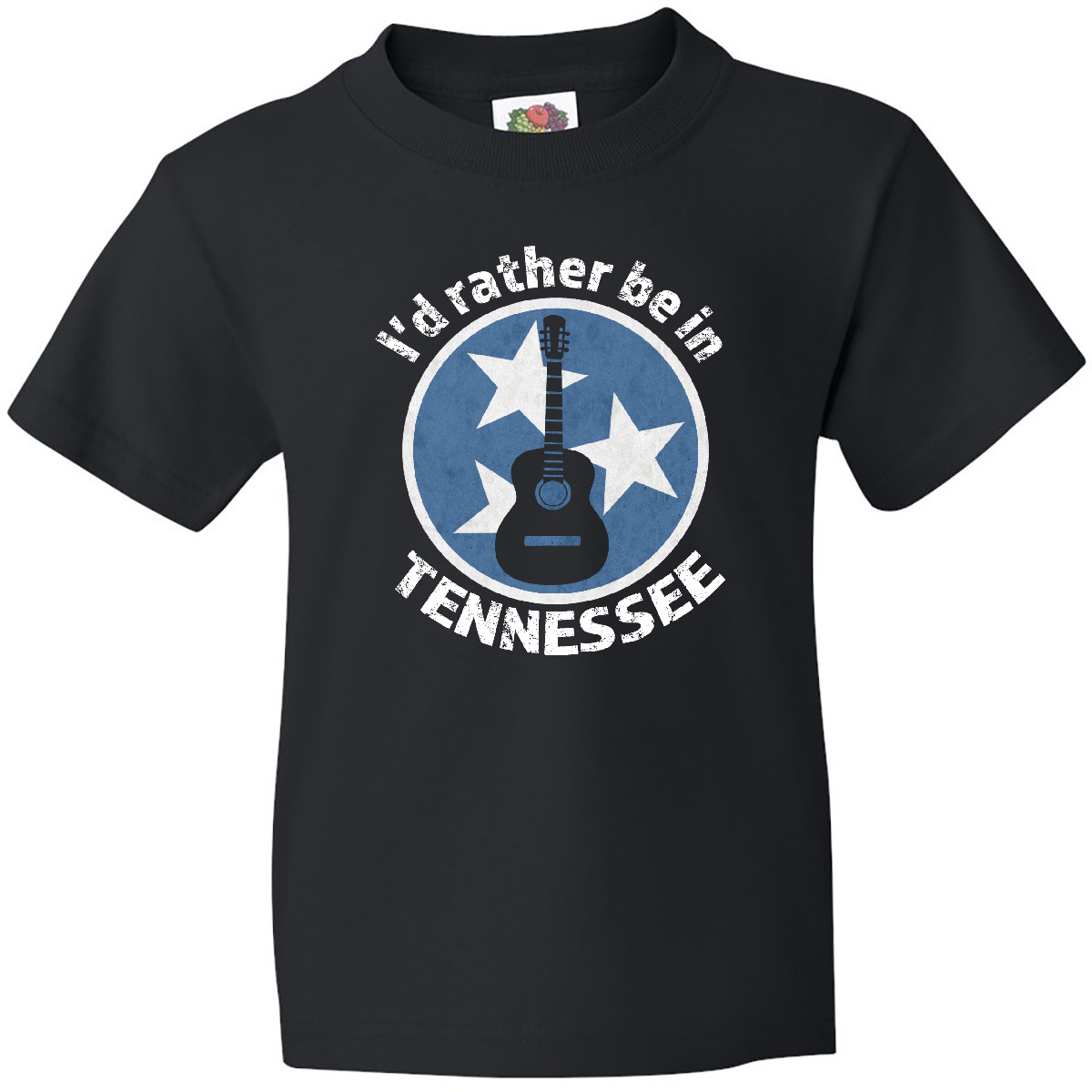 Inktastic I'd Rather Be In Tennessee Youth T-Shirt State Knoxville Nashville Gem - Picture 3 of 11