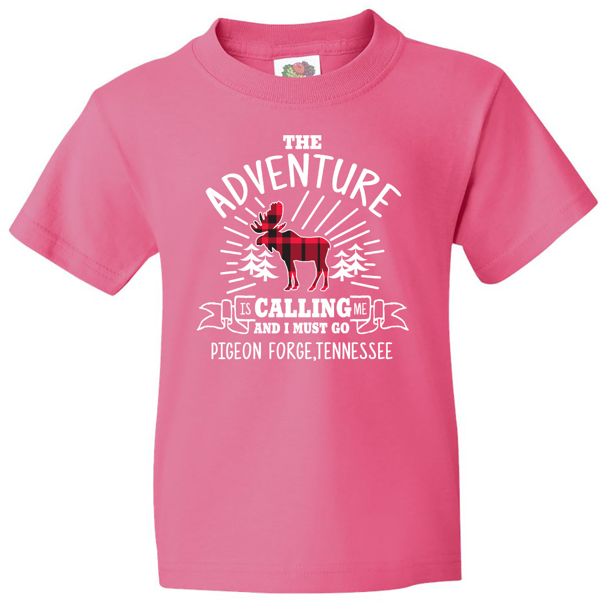 Inktastic Pigeon Forge Tennessee The Adventure Is Calling And I Youth T-Shirt - Picture 5 of 10