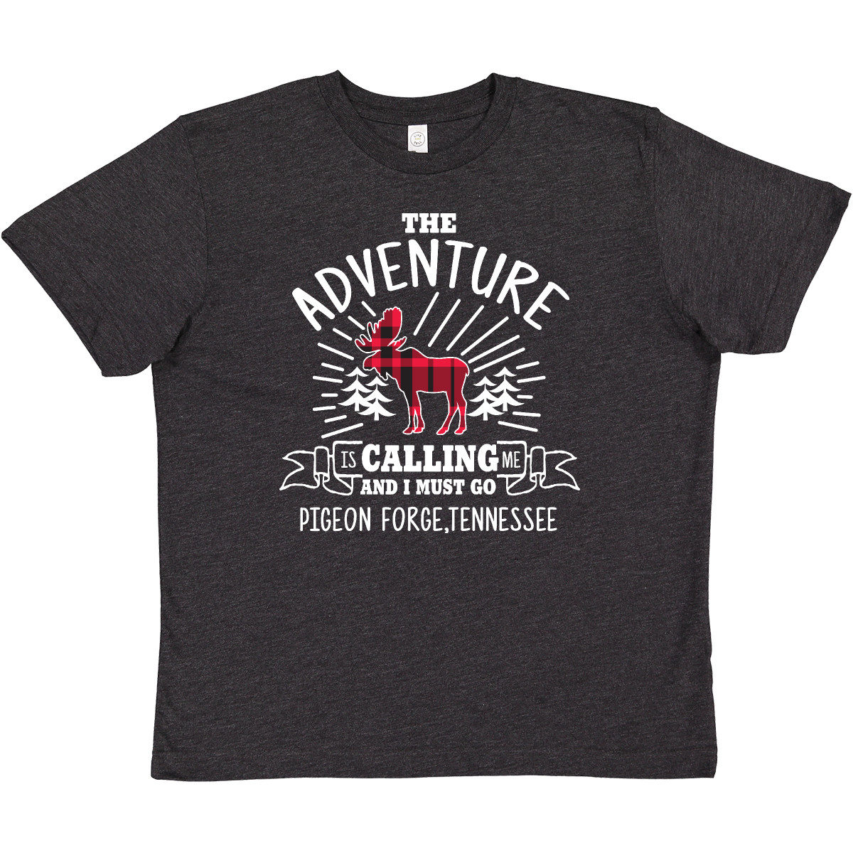 Inktastic Pigeon Forge Tennessee The Adventure Is Calling And I Youth T-Shirt - Picture 8 of 10