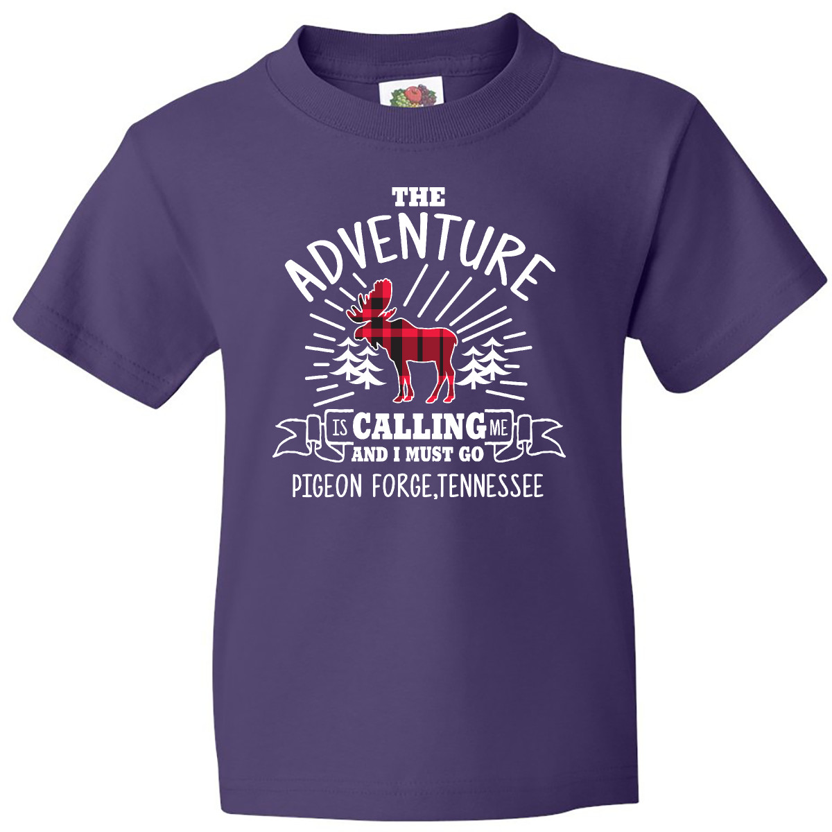 Inktastic Pigeon Forge Tennessee The Adventure Is Calling And I Youth T-Shirt - Picture 6 of 10