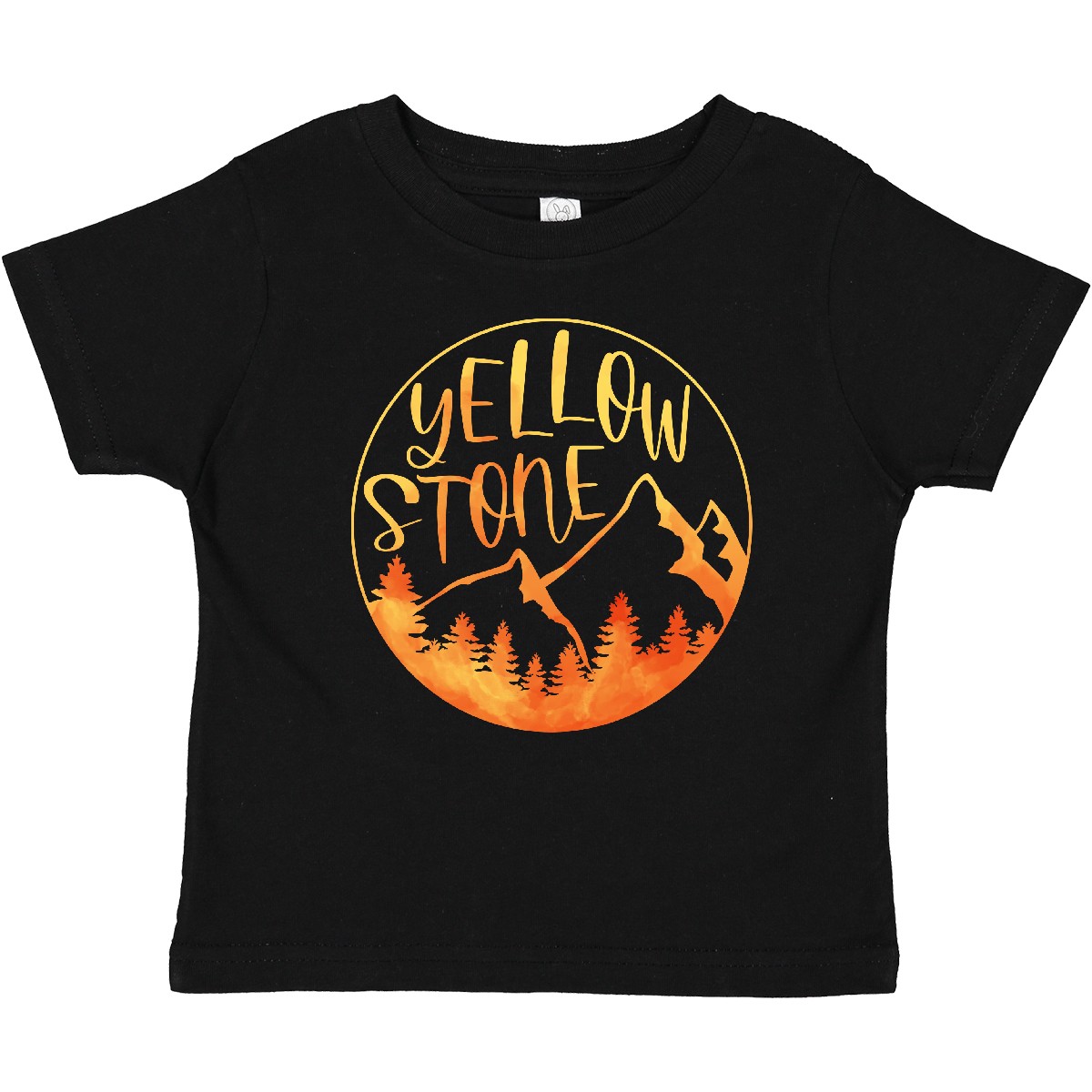 Inktastic Yellowstone National Park- Mountains Baby T-Shirt Summer