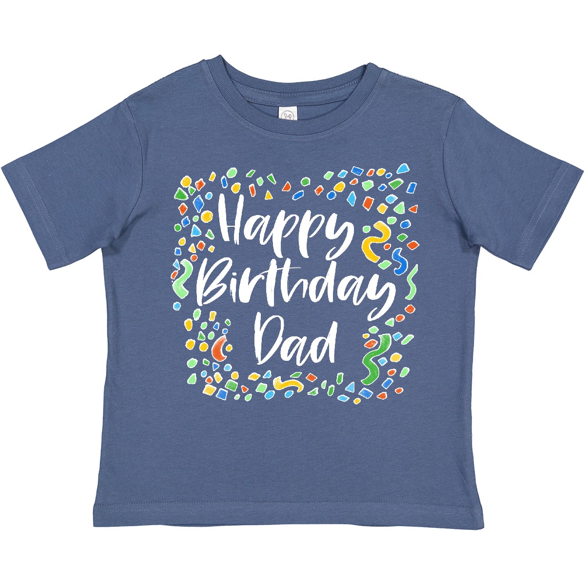 Inktastic Happy Birthday Dad Toddler T-Shirt Birthdays Gift For Dads Fathers Day - Bild 4 von 8
