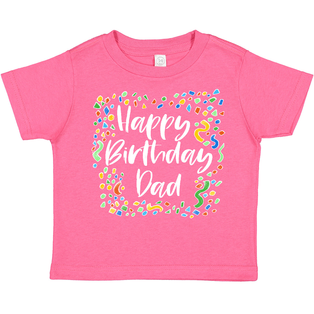 Inktastic Happy Birthday Dad Toddler T-Shirt Birthdays Gift For Dads Fathers Day - Bild 3 von 8
