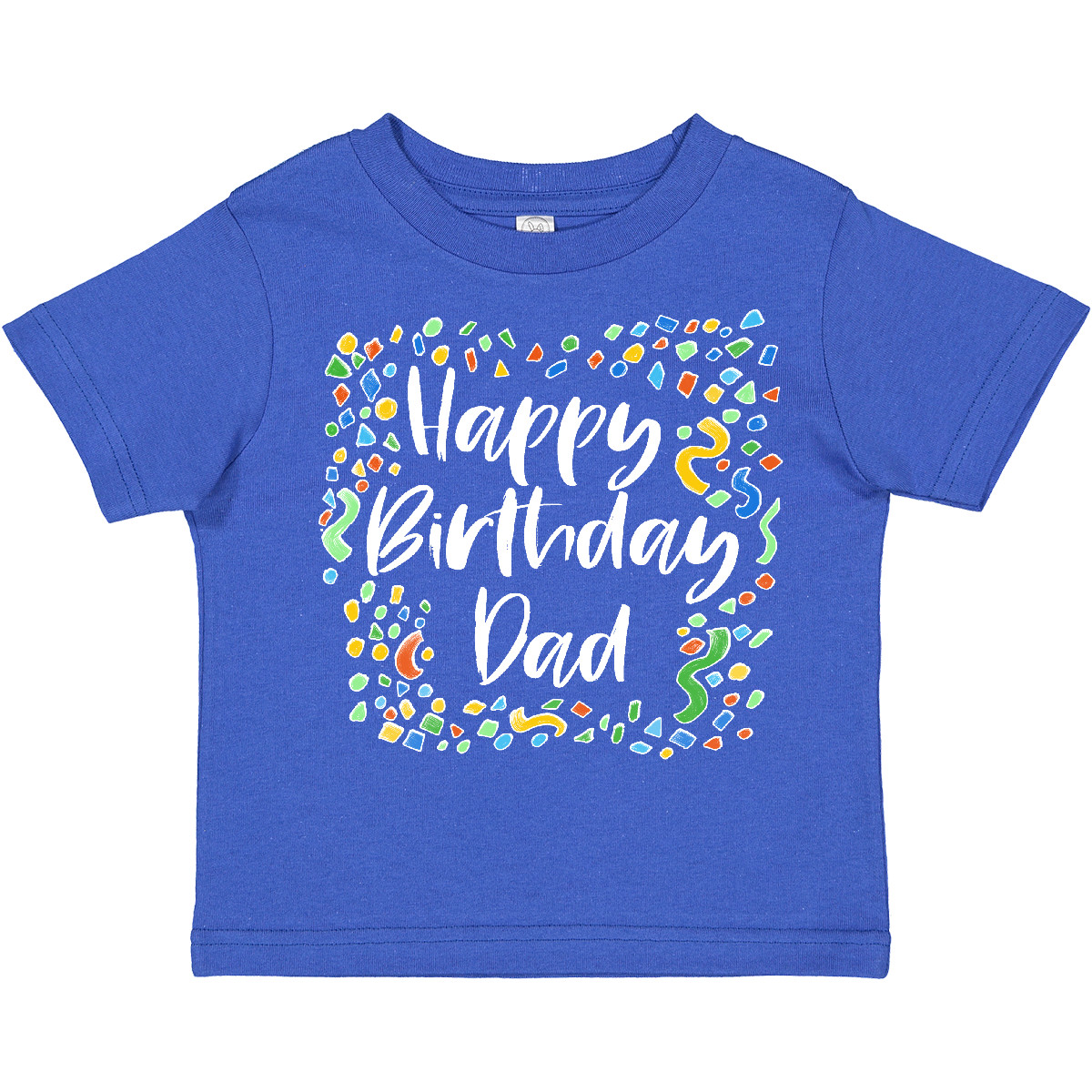 Inktastic Happy Birthday Dad Toddler T-Shirt Birthdays Gift For Dads Fathers Day - Bild 8 von 8
