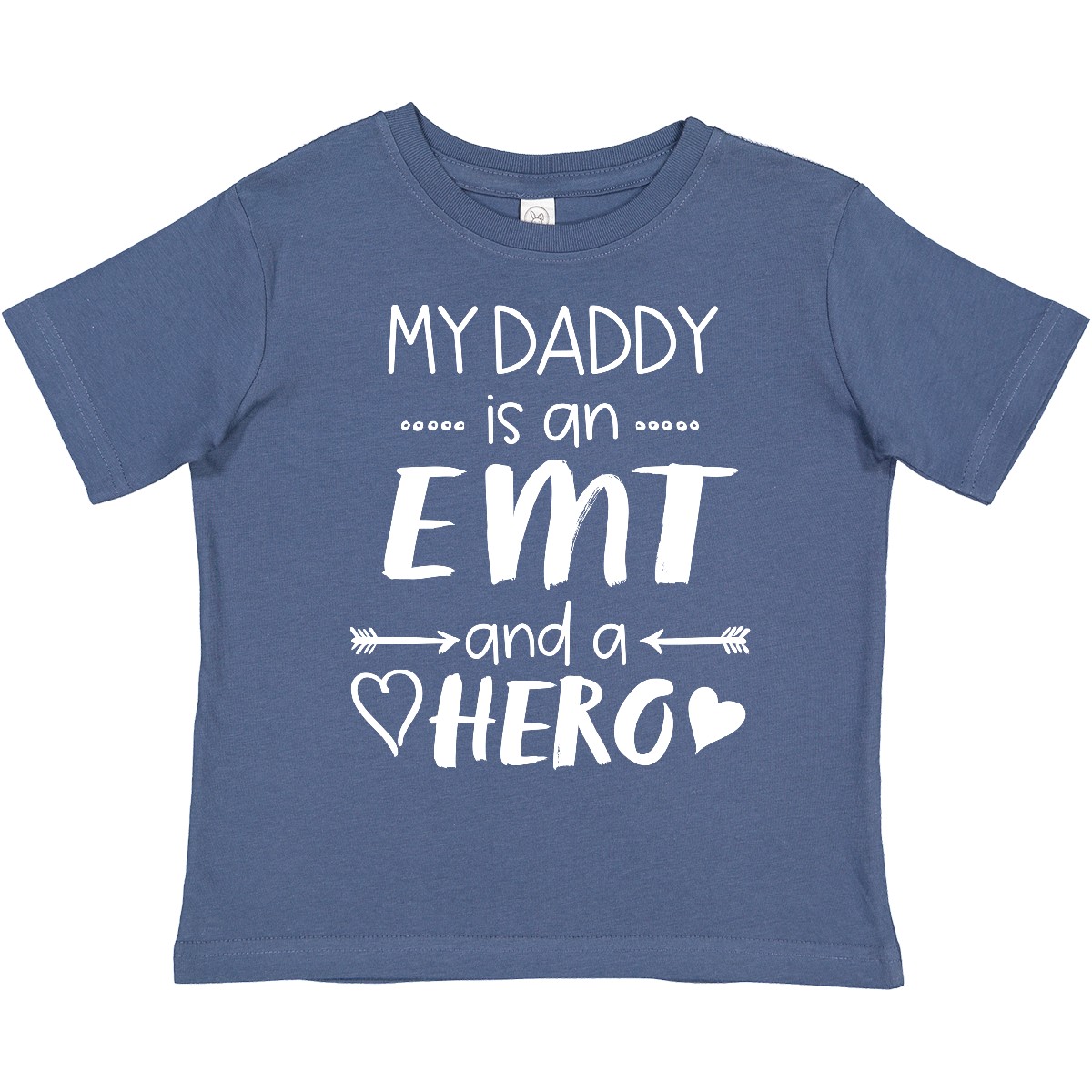T-shirt vente en gros Inktastic Mon papa est un EMT et un héros bambin professions père enfant