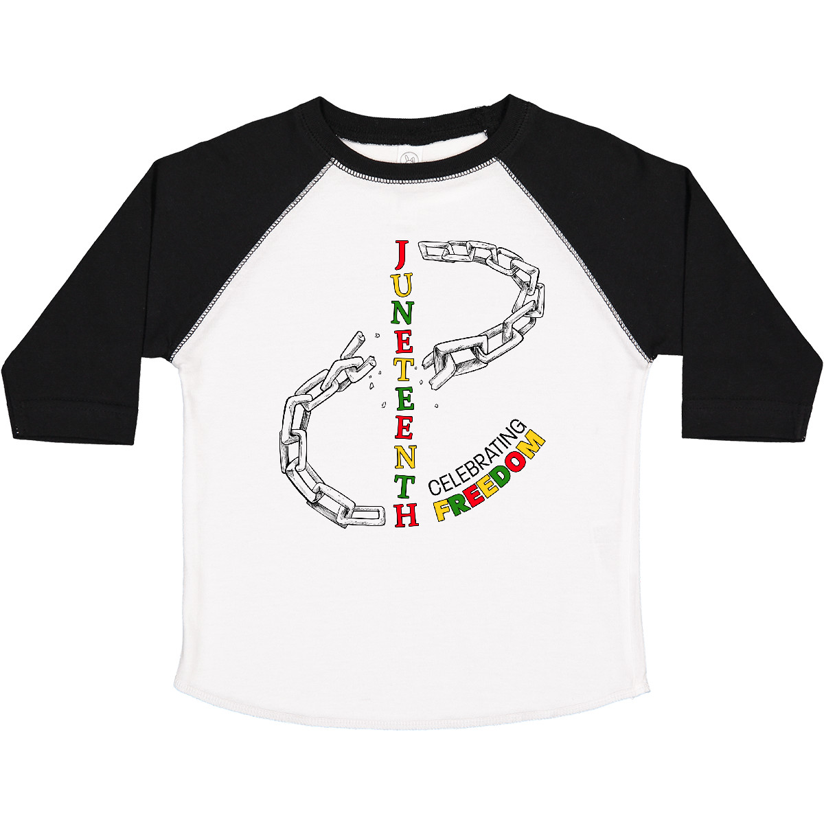 Inktastic Juneteenth-Celebrating Freedom- Breaking Chains Toddler T-Shirt June - Picture 8 of 8