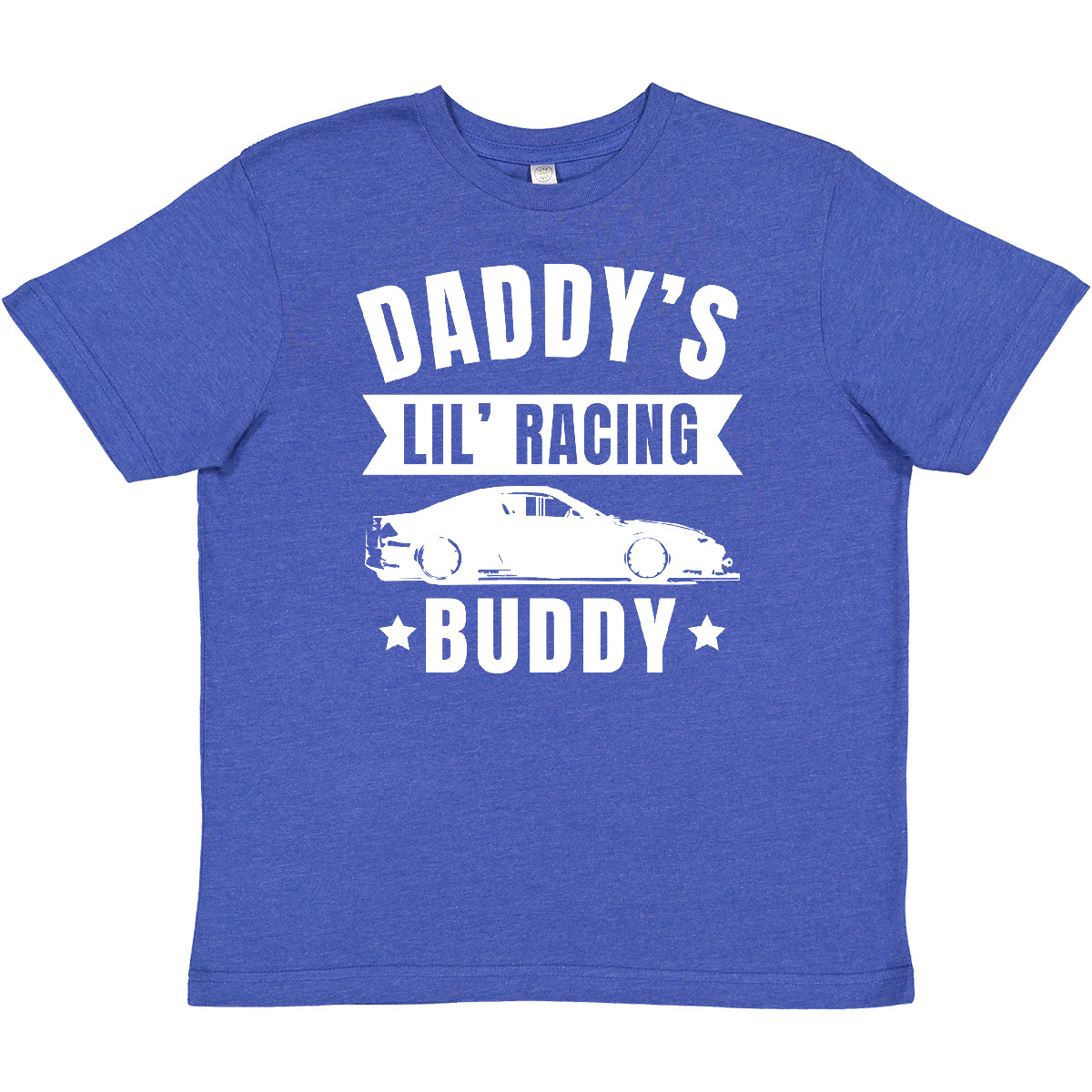 Inktastic Daddys Lil Racing Buddy Youth T-Shirt Kids Little Fun I Love Racecar - Picture 9 of 9