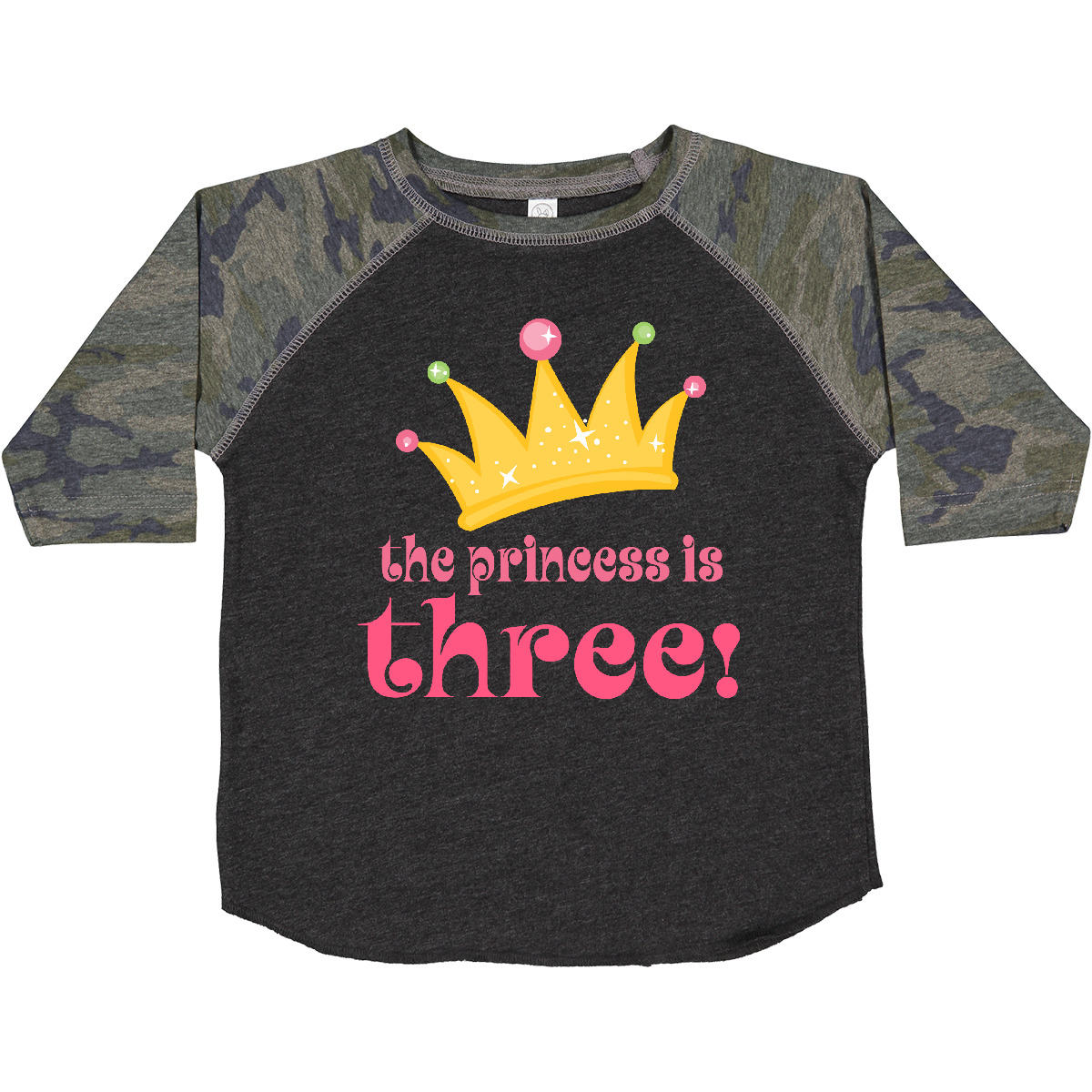 Inktastic 3rd Birthday Princess I'm Three Toddler T-Shirt Third Cute Kids Girls - Picture 9 of 11