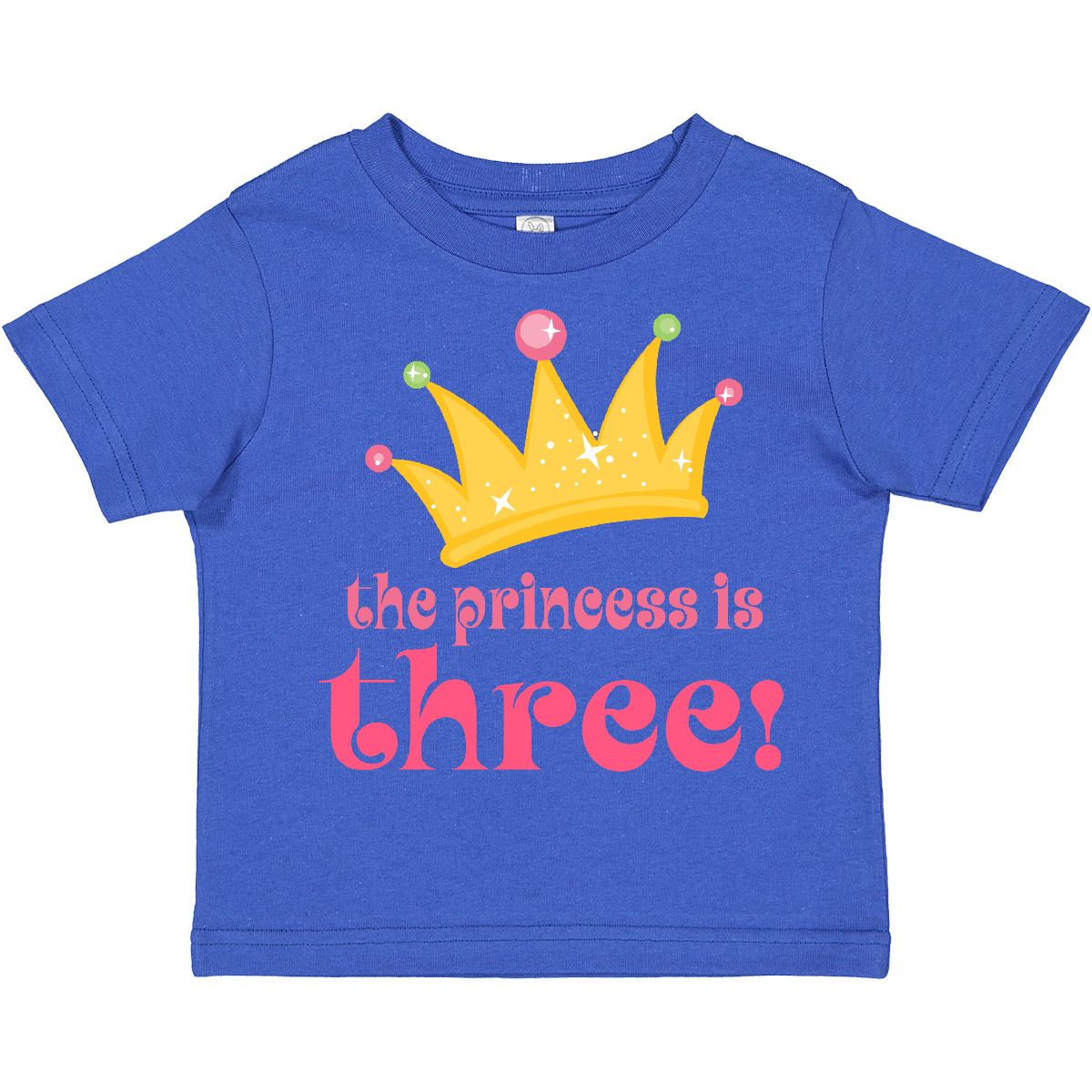 Inktastic 3rd Birthday Princess I'm Three Toddler T-Shirt Third Cute Kids Girls - Picture 8 of 11
