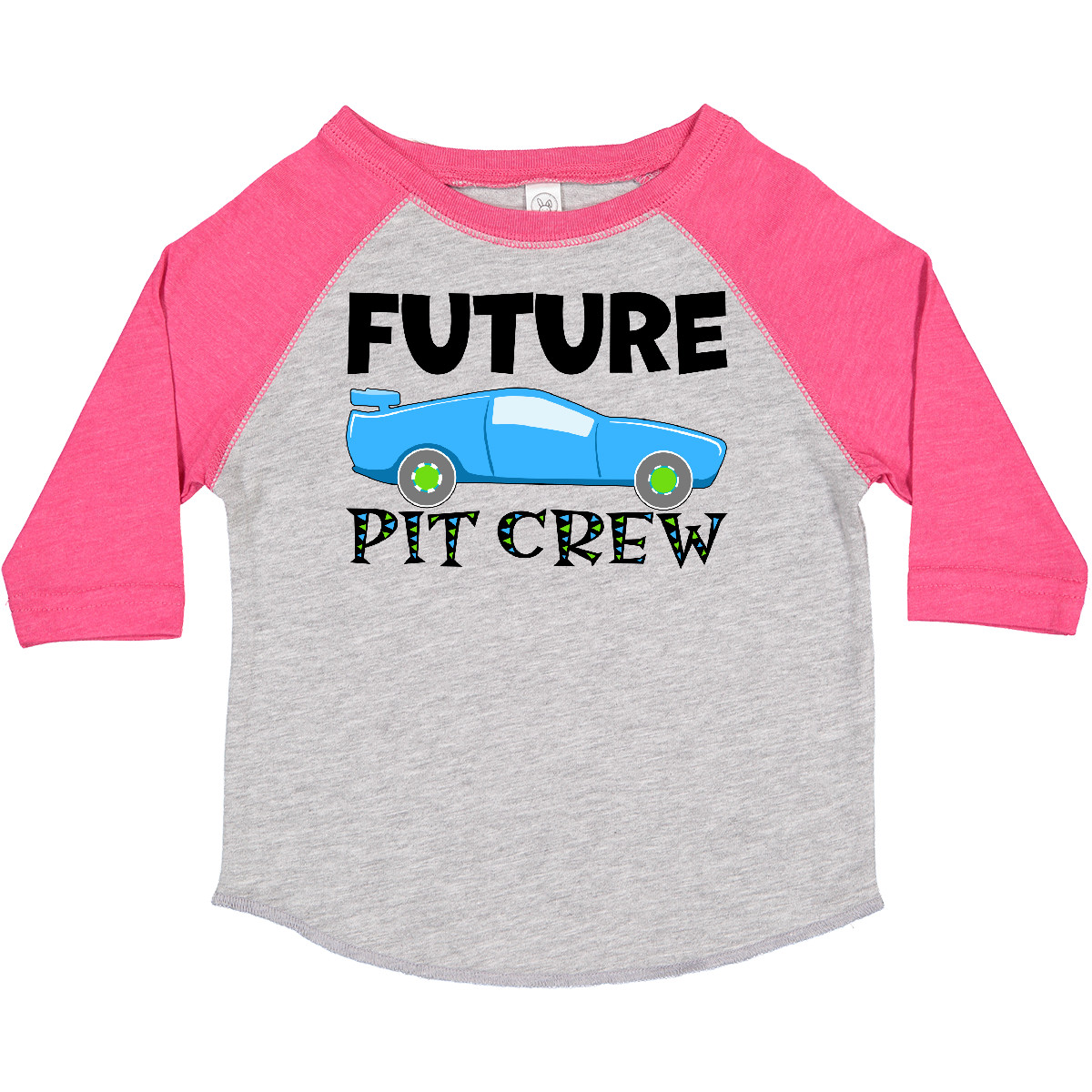 Inktastic Future Pit Crew Blue Race Car Toddler T-Shirt Kids Driver Track Themed - Bild 5 von 10