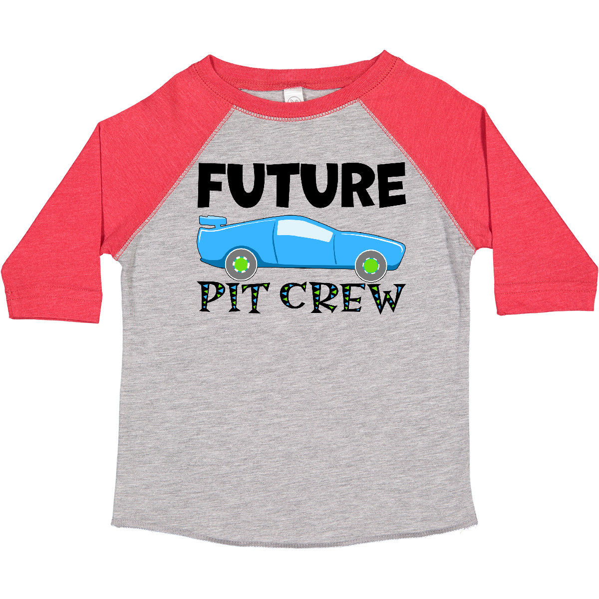 Inktastic Future Pit Crew Blue Race Car Toddler T-Shirt Kids Driver Track Themed - Bild 6 von 10