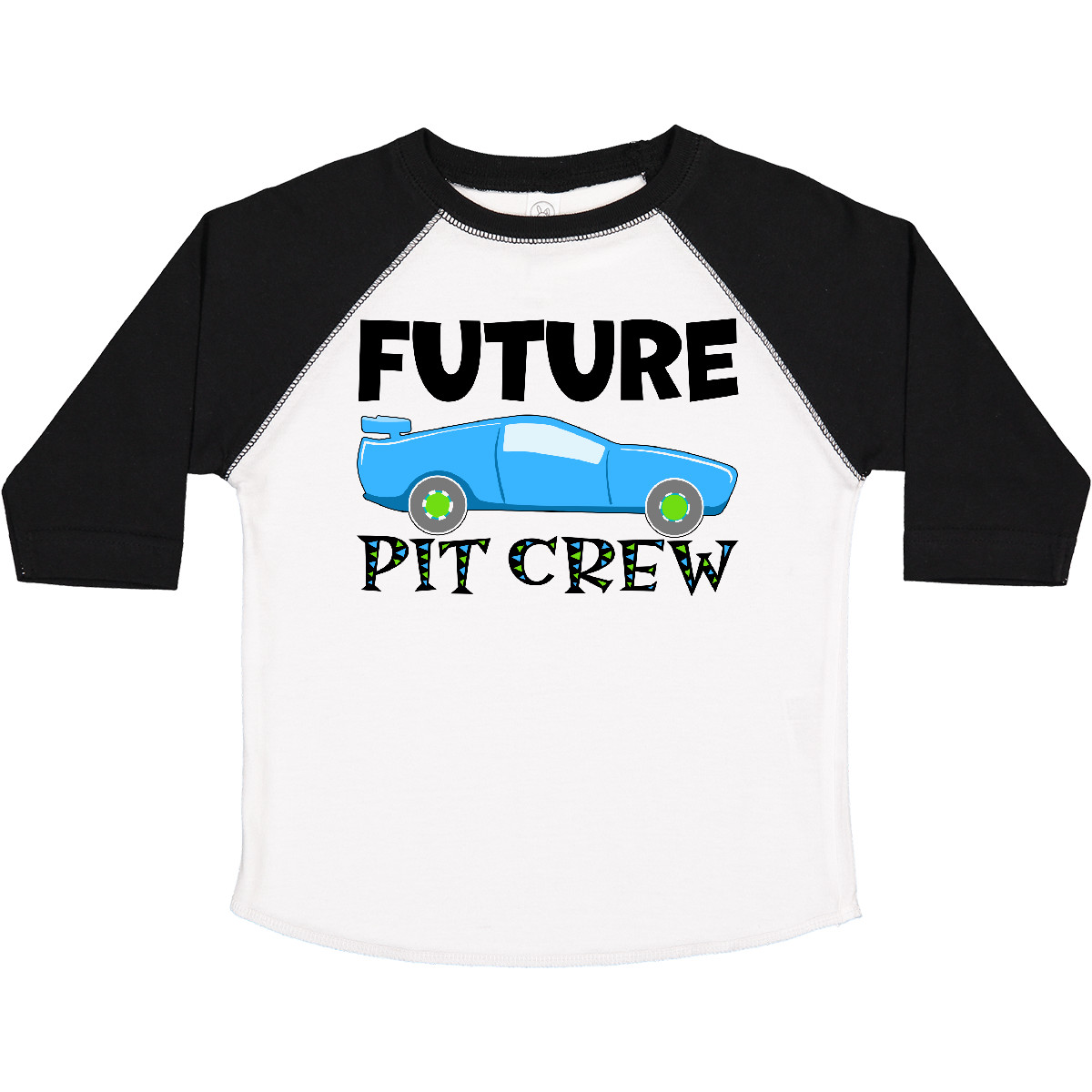 Inktastic Future Pit Crew Blue Race Car Toddler T-Shirt Kids Driver Track Themed - Bild 3 von 10