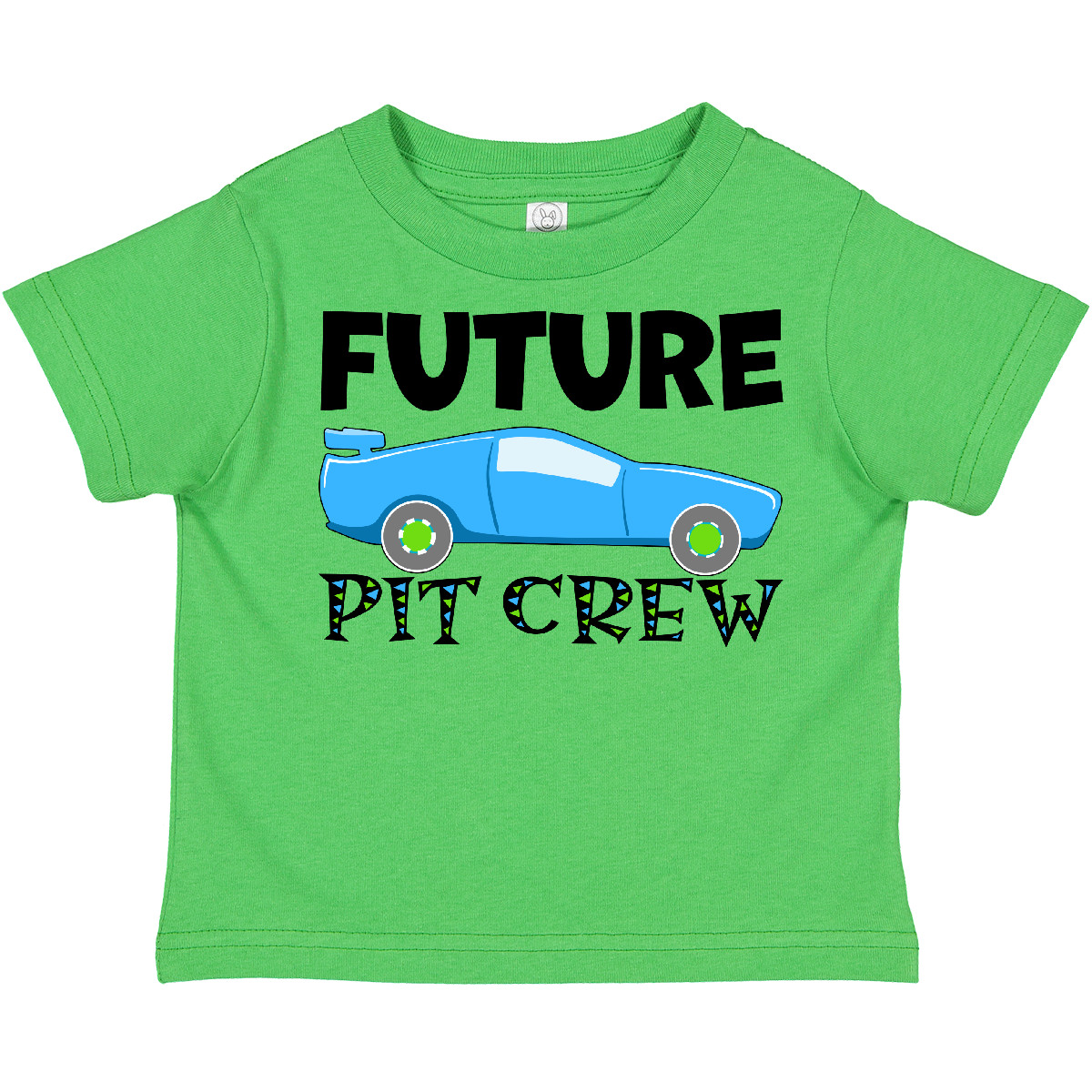 Inktastic Future Pit Crew Blue Race Car Toddler T-Shirt Kids Driver Track Themed - Bild 2 von 10