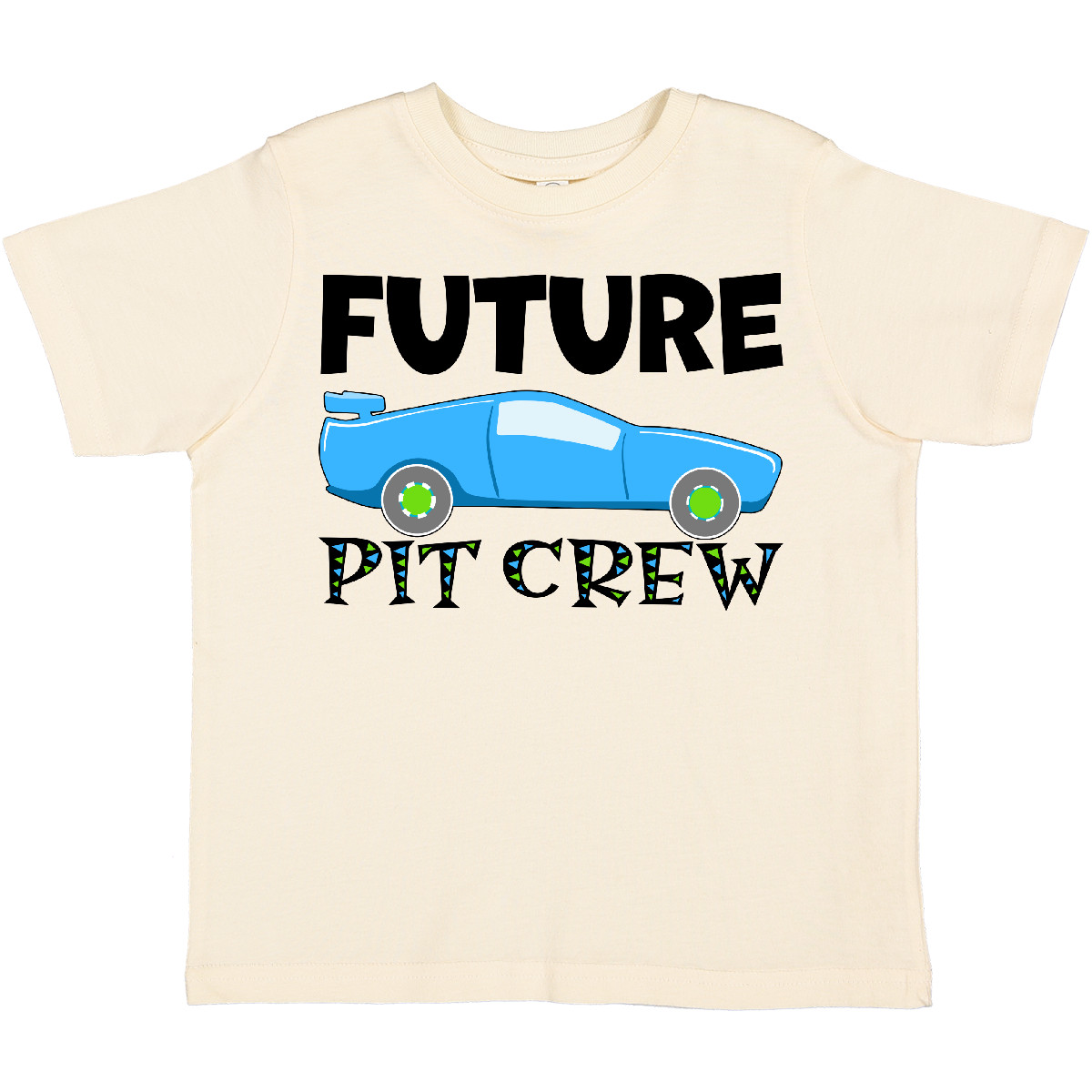 Inktastic Future Pit Crew Blue Race Car Toddler T-Shirt Kids Driver Track Themed - Bild 8 von 10