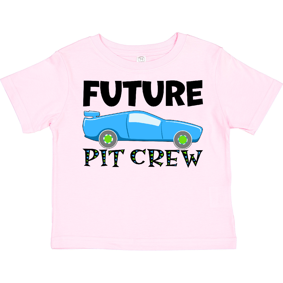 Inktastic Future Pit Crew Blue Race Car Toddler T-Shirt Kids Driver Track Themed - Bild 9 von 10