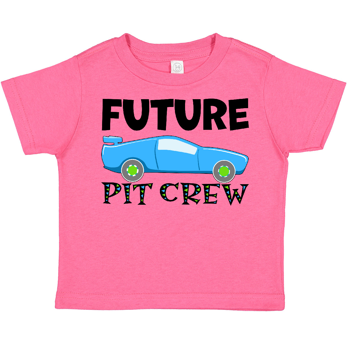 Inktastic Future Pit Crew Blue Race Car Toddler T-Shirt Kids Driver Track Themed - Bild 7 von 10