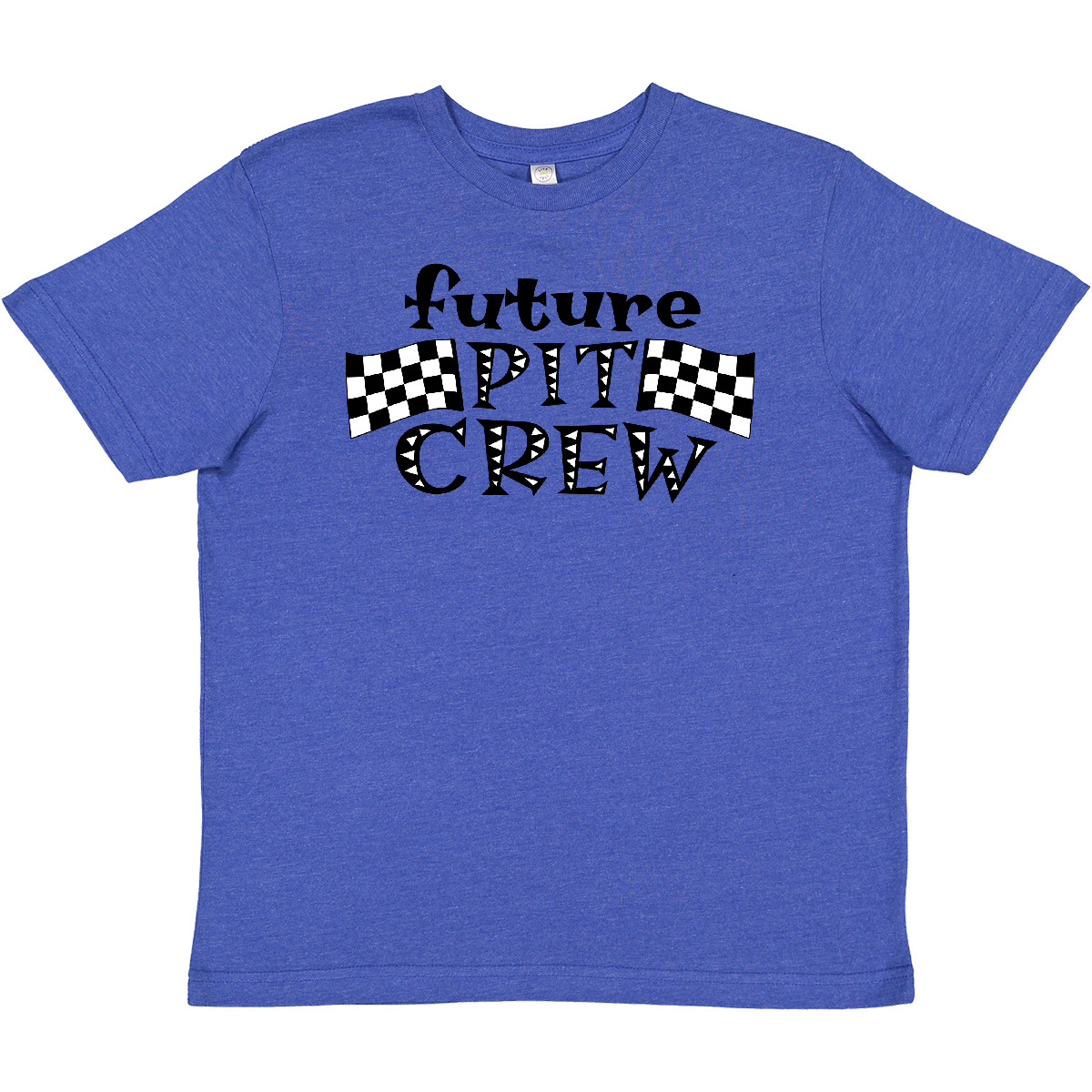 Camiseta Inktastic Future Pit Crew Racing Flags Juvenil Niños Coche de Carreras Driver Track - Imagen 8 de 8