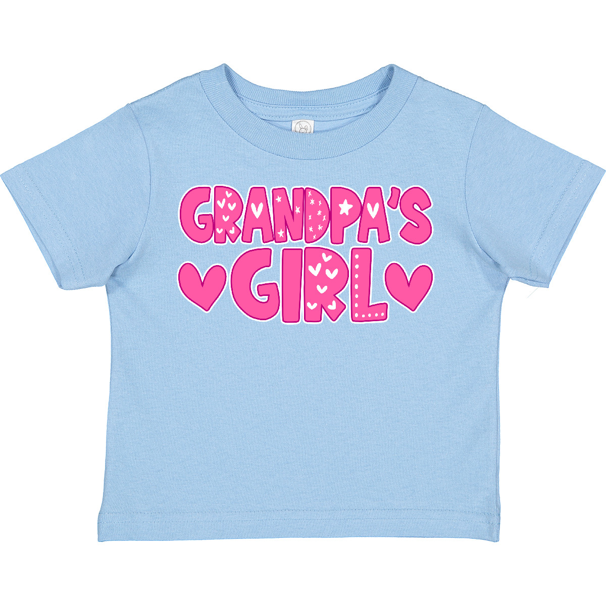 Inktastic Grandpas Girl Granddaughter Gift Toddler T-Shirt Family Girls Little - Picture 8 of 15