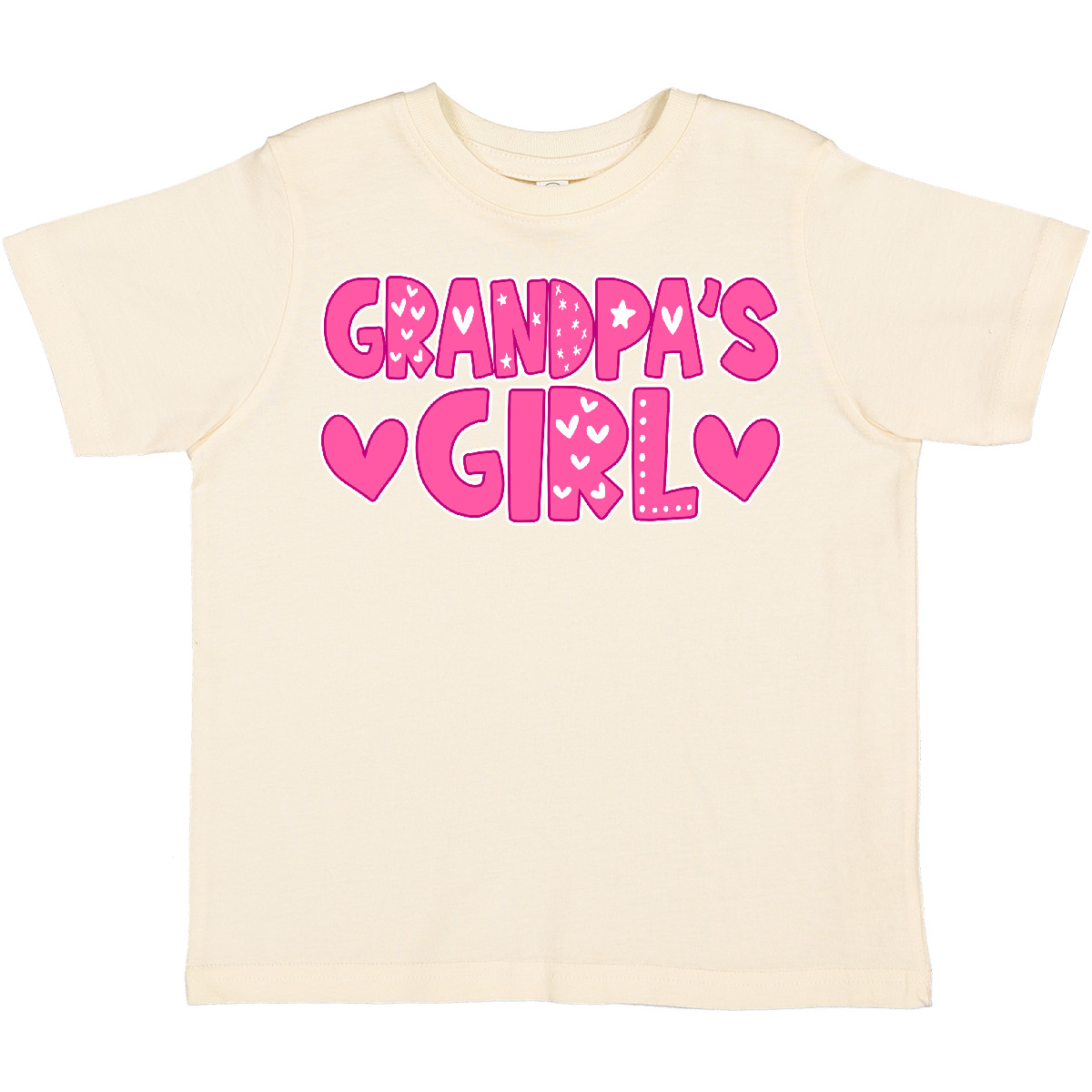 Inktastic Grandpas Girl Granddaughter Gift Toddler T-Shirt Family Girls Little - Picture 9 of 15