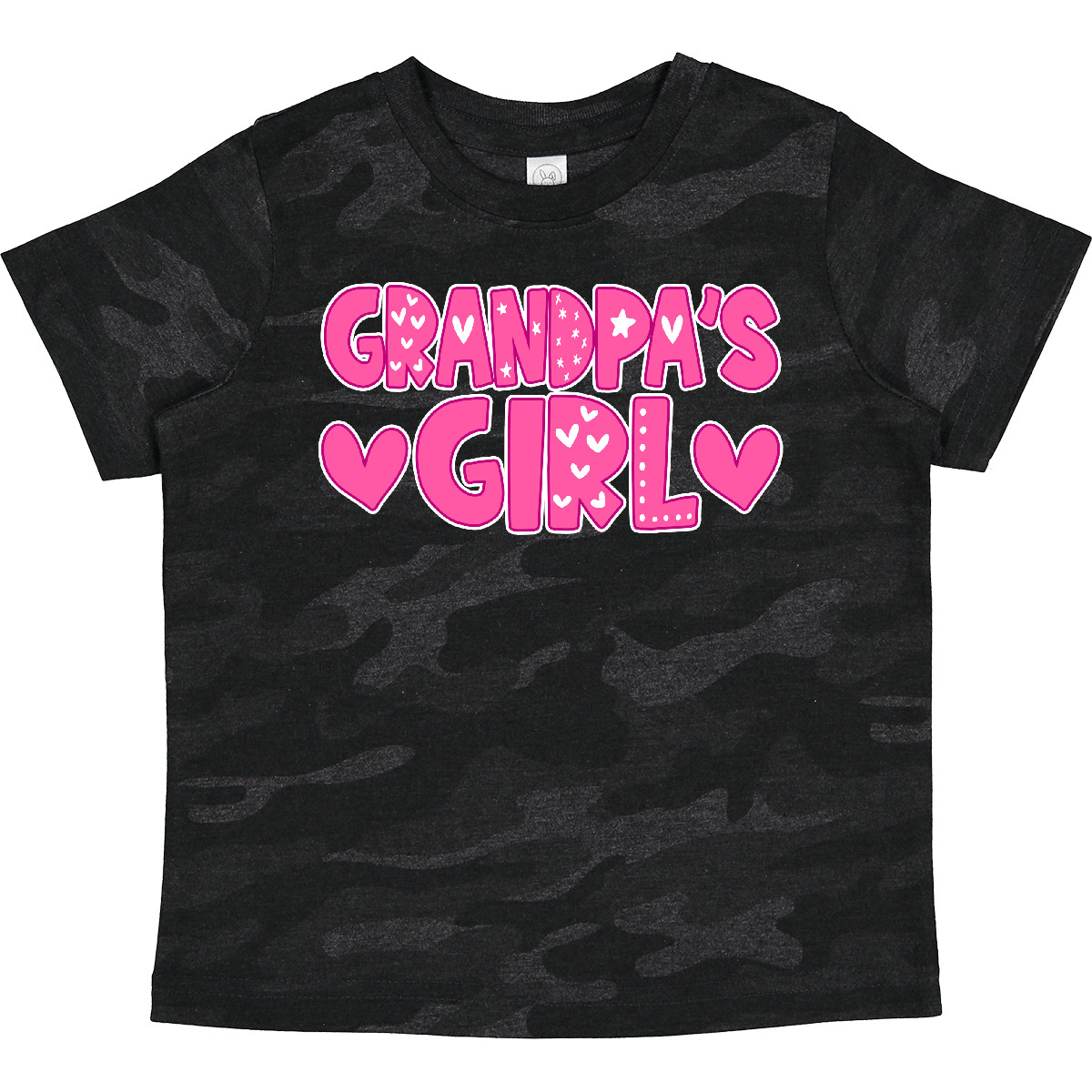 Inktastic Grandpas Girl Granddaughter Gift Toddler T-Shirt Family Girls Little - Picture 13 of 15