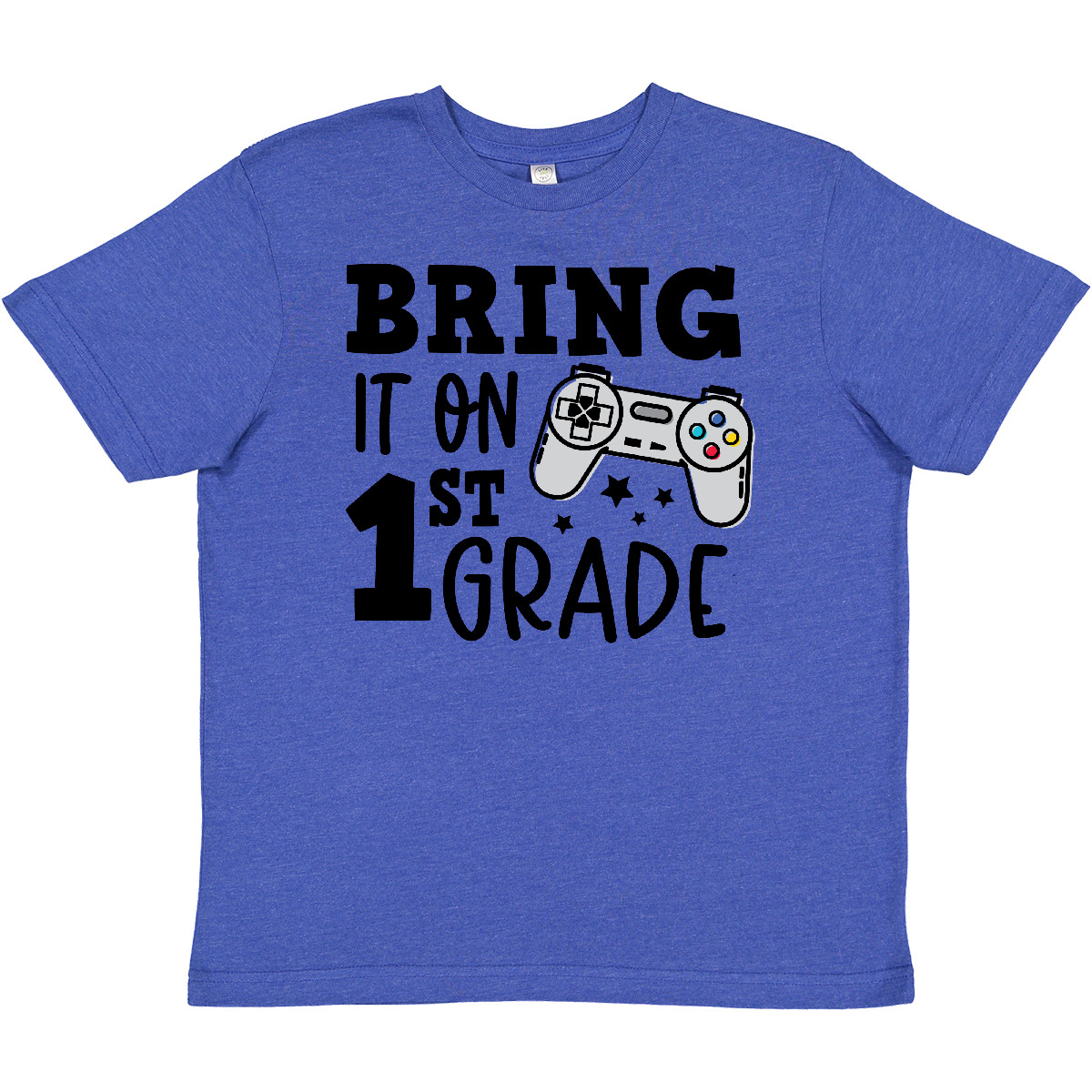 Inktastic Bring It On 1st Grade Video Game Controller Youth T-Shirt School Kids - Picture 8 of 9