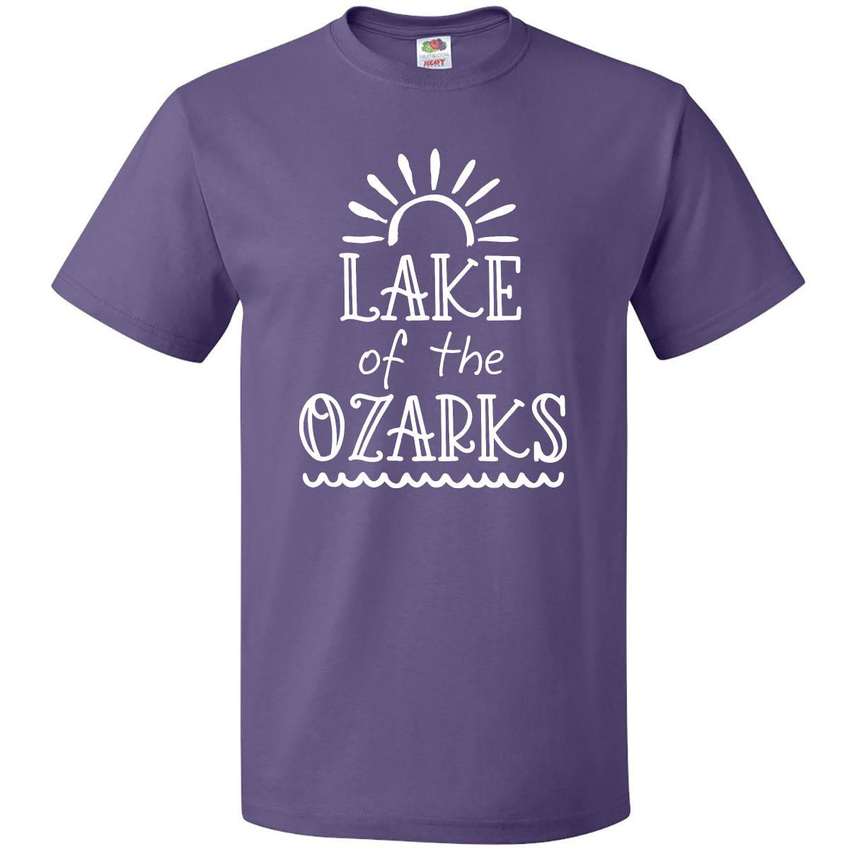 Inktastic Lake Of The Ozarks Sun And Lake T-Shirt Sommer Ozark Missouri Boot - Bild 9 von 11