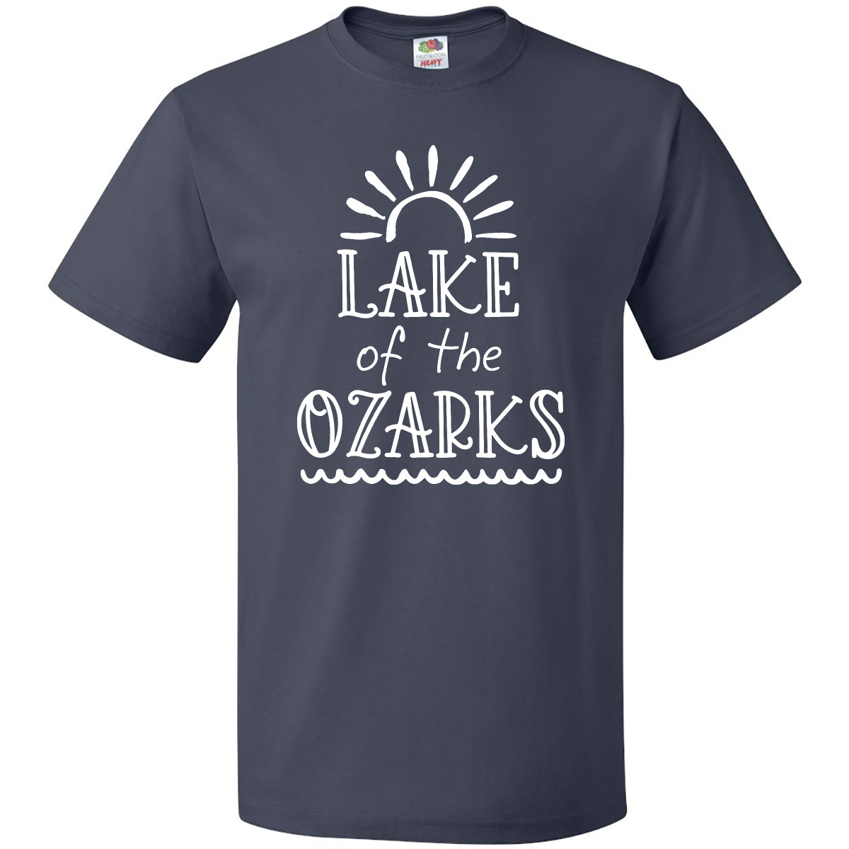 Inktastic Lake Of The Ozarks Sun And Lake T-Shirt Sommer Ozark Missouri Boot - Bild 6 von 11