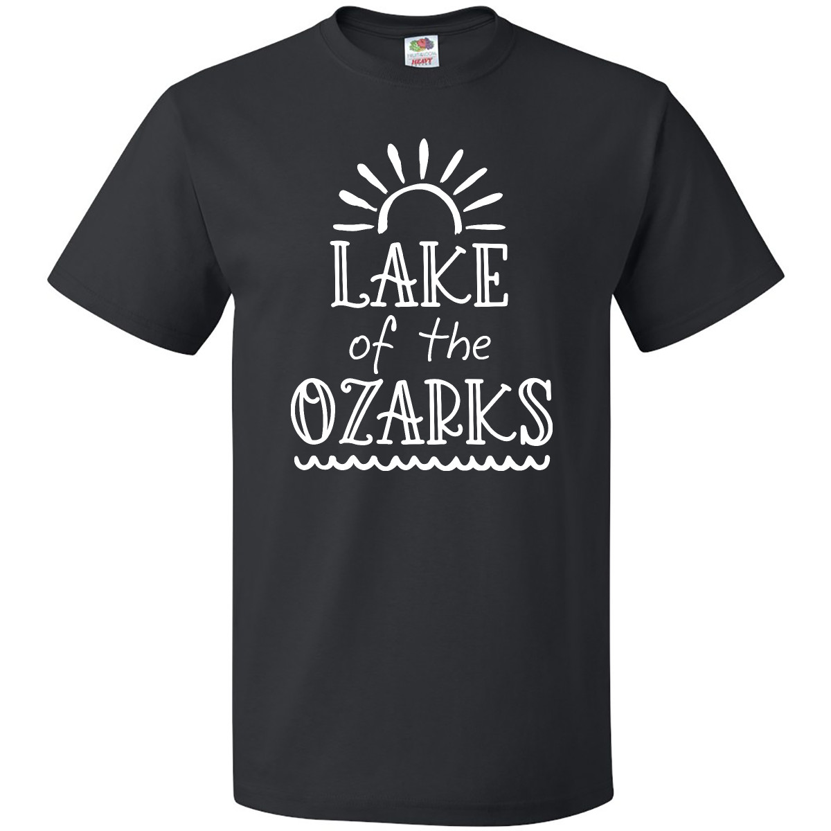 Inktastic Lake Of The Ozarks Sun And Lake T-Shirt Sommer Ozark Missouri Boot - Bild 3 von 11