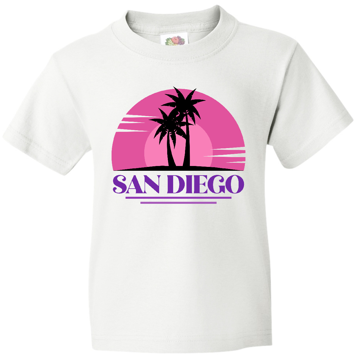 Inktastic San Diego California Beach Souvenir Youth T-Shirt Travel Cities Tee - Picture 4 of 4