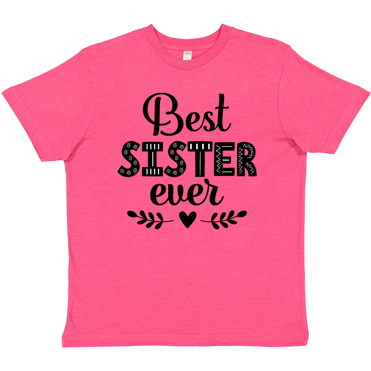 Inktastic Best Sister Ever Gift Youth T-Shirt Worlds Gifts Family I My Tee Kids - Bild 5 von 7