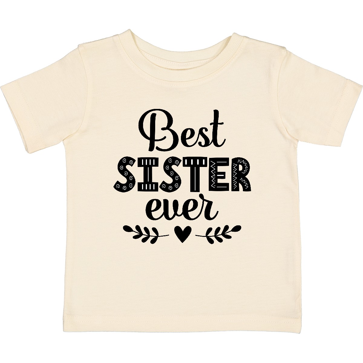Inktastic Best Sister Ever Gift Baby T-Shirt Worlds Gifts Family I My Infant Hws - Picture 6 of 8
