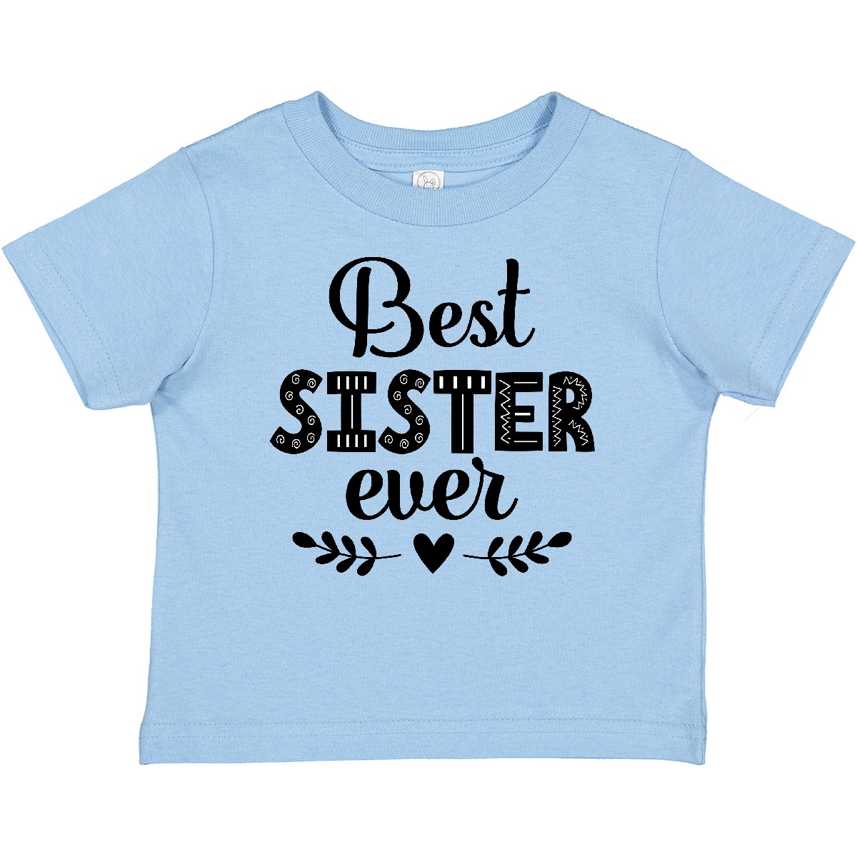 Inktastic Best Sister Ever Gift Baby T-Shirt Worlds Gifts Family I My Infant Hws - Picture 2 of 8