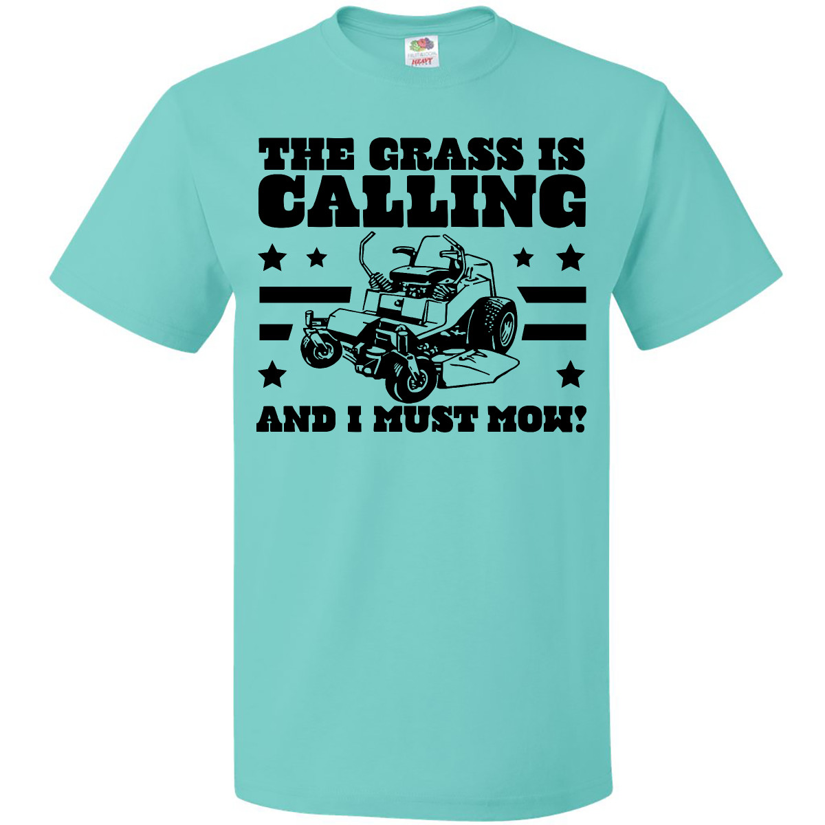 Inktastic Father's Day The Grass Is Calling And I Must Mow T-Shirt Happy Dad Go - Picture 7 of 9