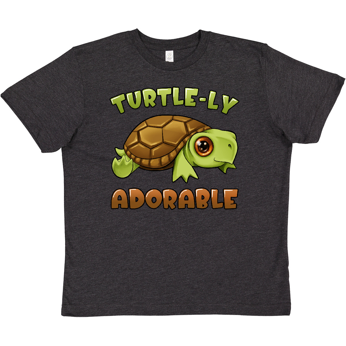 Inktastic Turtle-ly Adorable Cute Turtle Youth T-Shirt Turtles Favorite Reptile - Picture 6 of 9