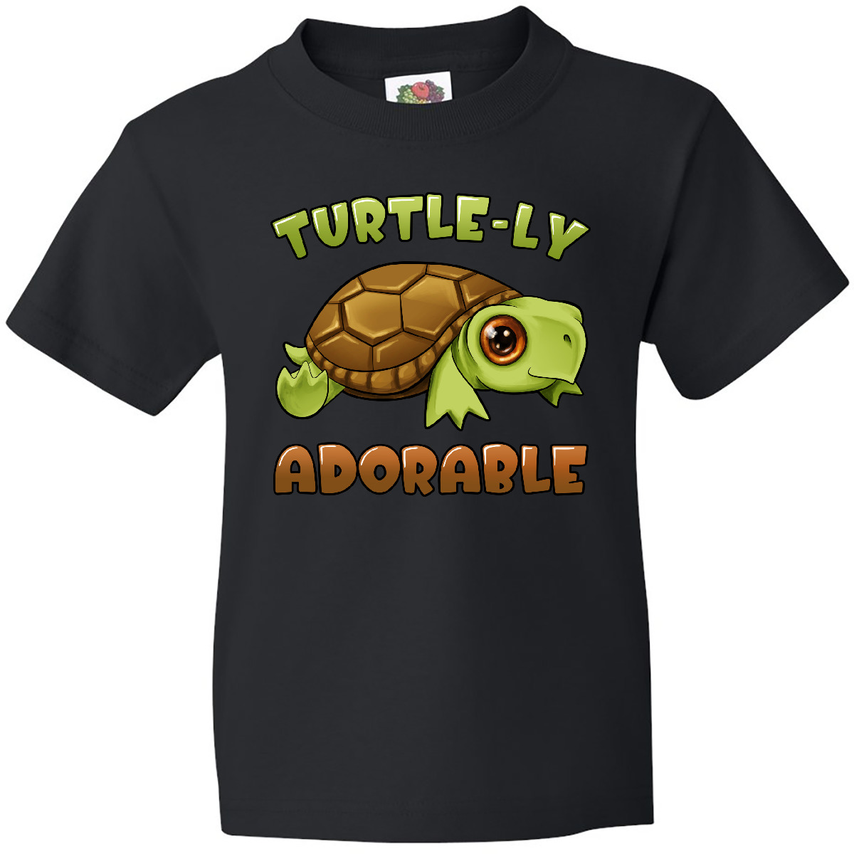 Inktastic Turtle-ly Adorable Cute Turtle Youth T-Shirt Turtles Favorite Reptile - Picture 2 of 9