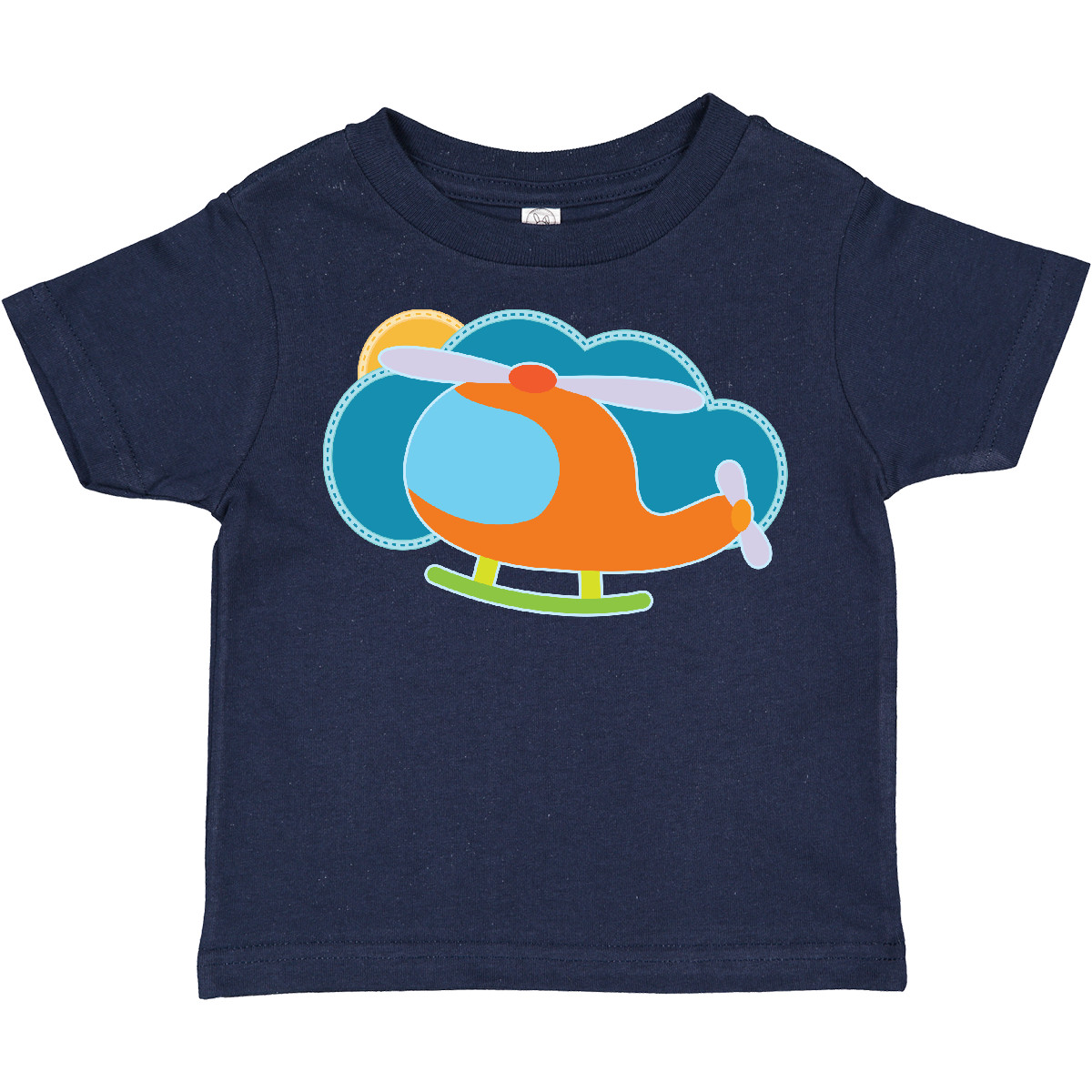 Inktastic Helicopter For Boys Toddler T-Shirt Flying Cute Clothes Child Kid