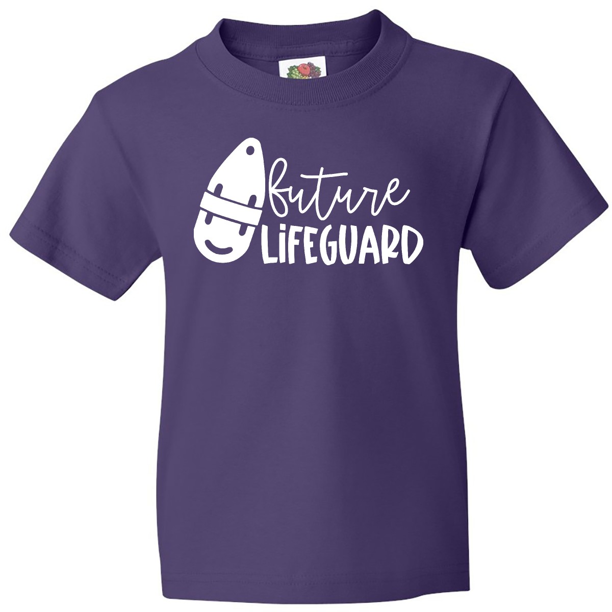Inktastic Future Lifeguard- Lifeguard Buoy Youth T-Shirt Occupations Lifeguards - Picture 4 of 6