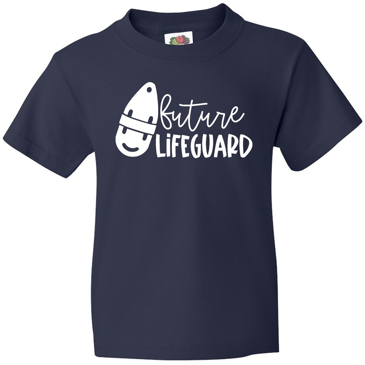 Inktastic Future Lifeguard- Lifeguard Buoy Youth T-Shirt Occupations Lifeguards - Picture 2 of 6