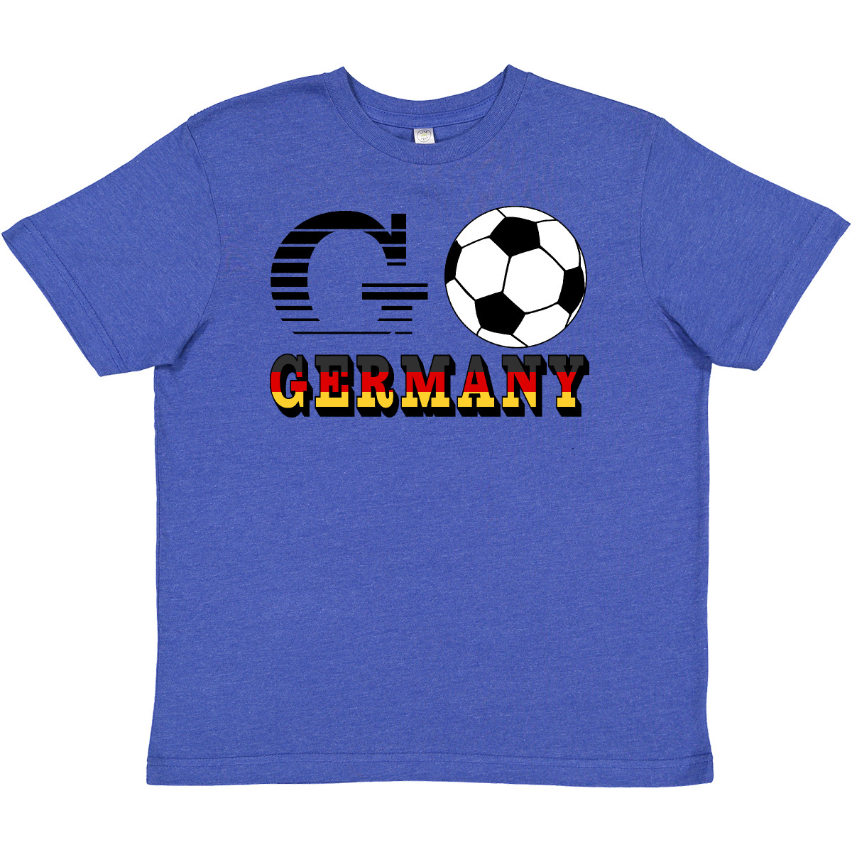 Inktastic Go, Germany- Soccer, Football Youth T-Shirt Sports German World Team - Picture 7 of 8