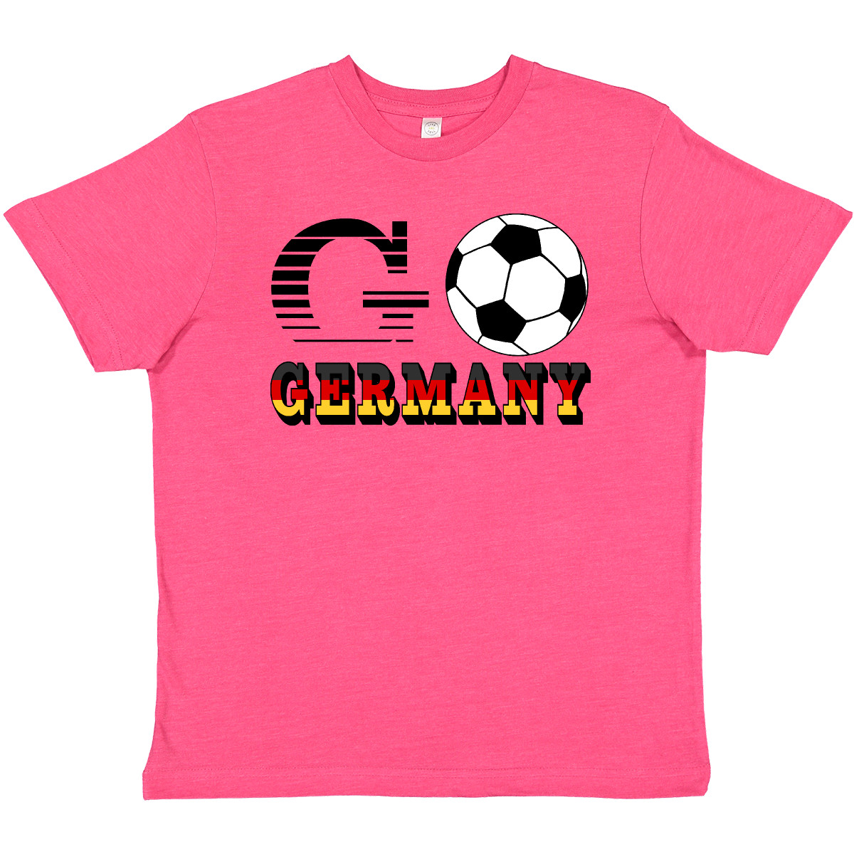 Inktastic Go, Germany- Soccer, Football Youth T-Shirt Sports German World Team - Picture 6 of 8