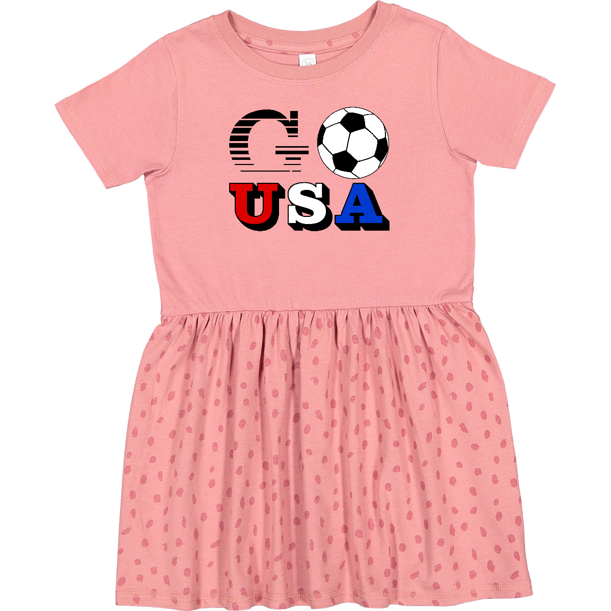 Inktastic Go, USA- Soccer, Football Toddler Dress Sports United States America - Picture 3 of 7